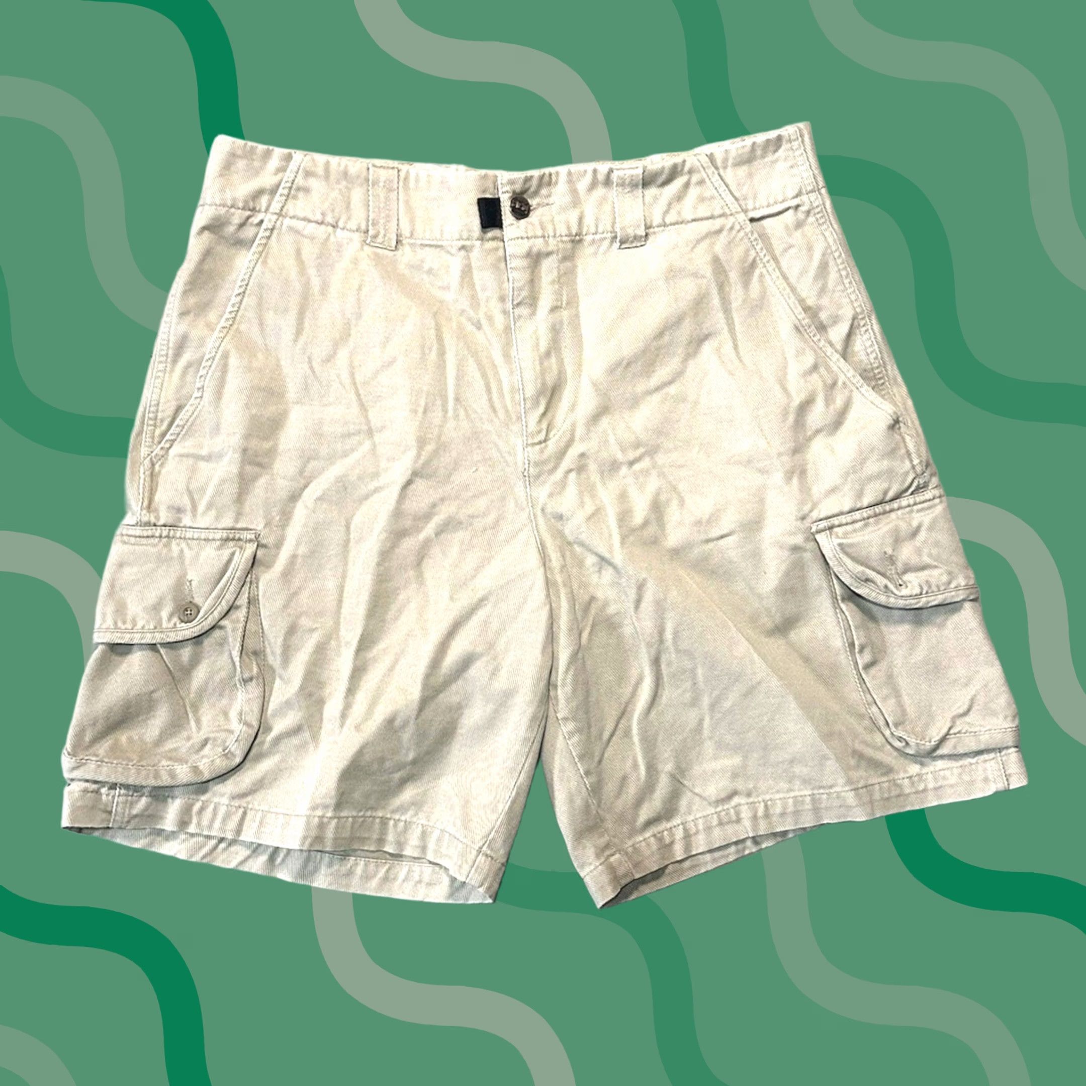 Nike ACG Vintage Nike ACG Shorts Cargo Utility Hiking Corduroy Khaki Brown Y2K Sz 34/M Size US 32 / EU 48 - 1 Thumbnail