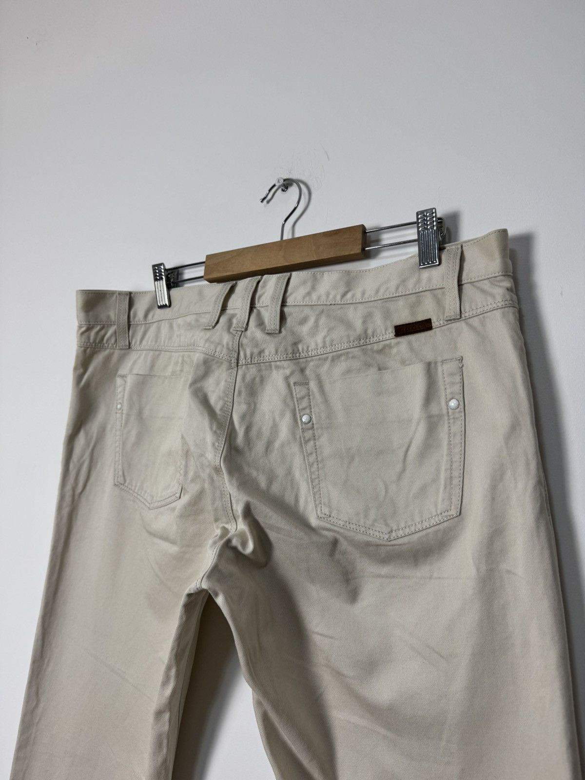 Gucci AW09 cream pants luxury designer Made in Italy