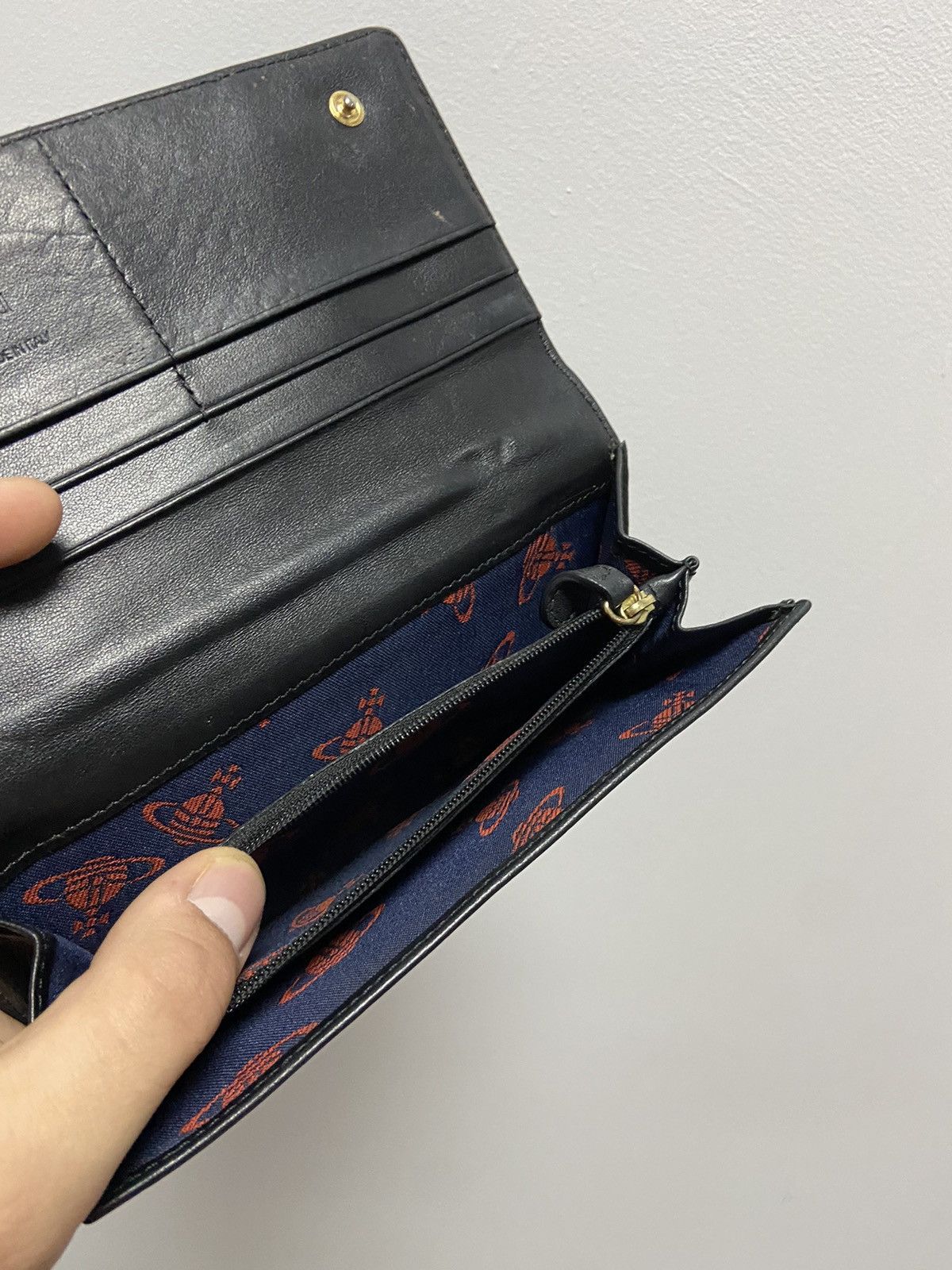 Vintage × Vivienne Westwood Vivienne Westwood crocodile Vintage Wallet luxury clutch Size ONE SIZE - 8 Thumbnail