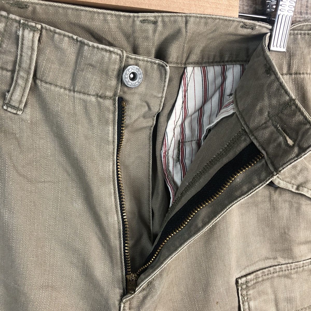 Edwin Edwin Brown Cargo utility tactical Multipocket Pants #A2570 Size US 31 - 13 Thumbnail