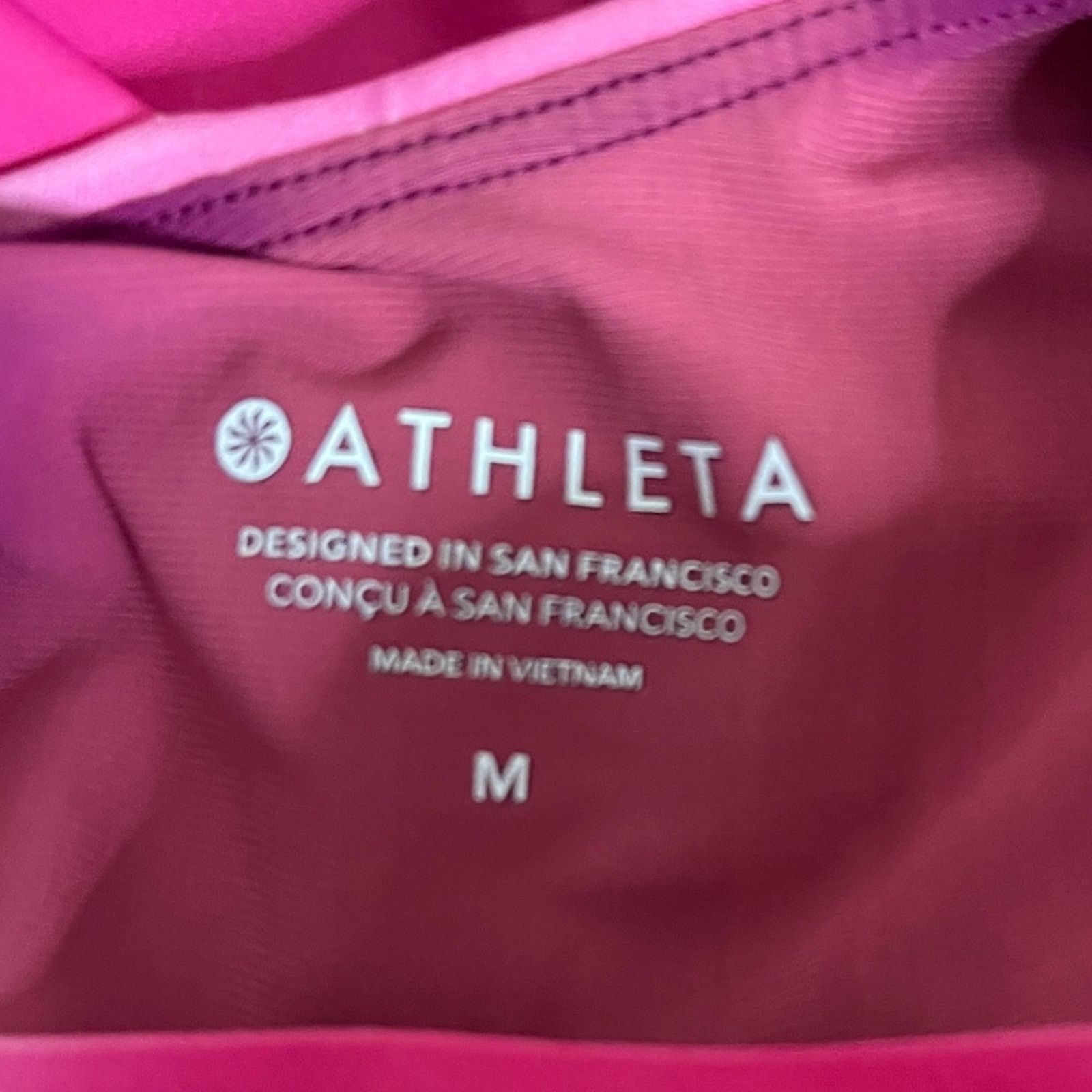Athleta Athleta Malibu Pink Ombre One Piece Swimsuit Size M / US 6-8 / IT 42-44 - 5 Thumbnail
