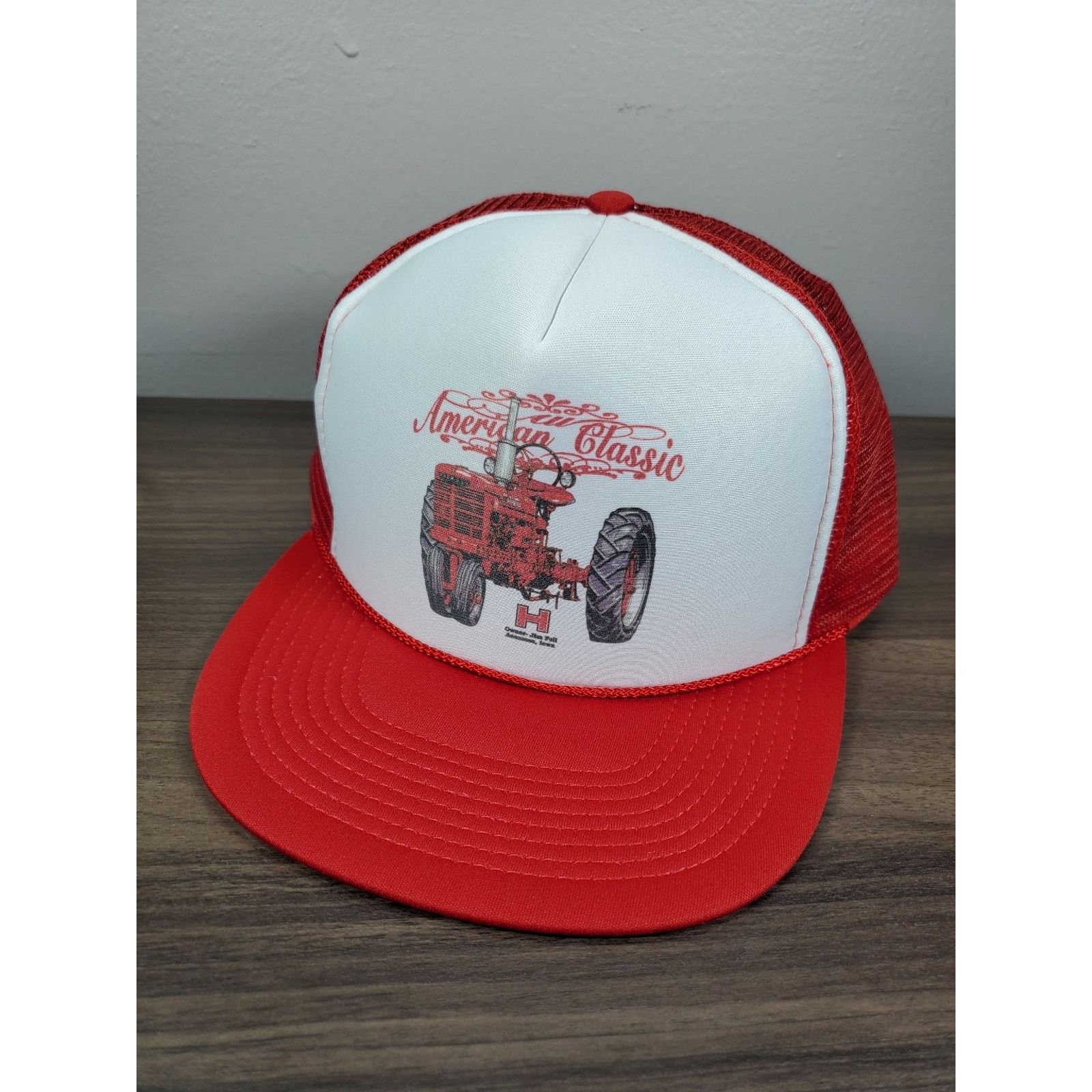 Vintage Mcormick Famall Tractor American Classic Trucker Hat Cap Ag Size ONE SIZE - 8 Thumbnail