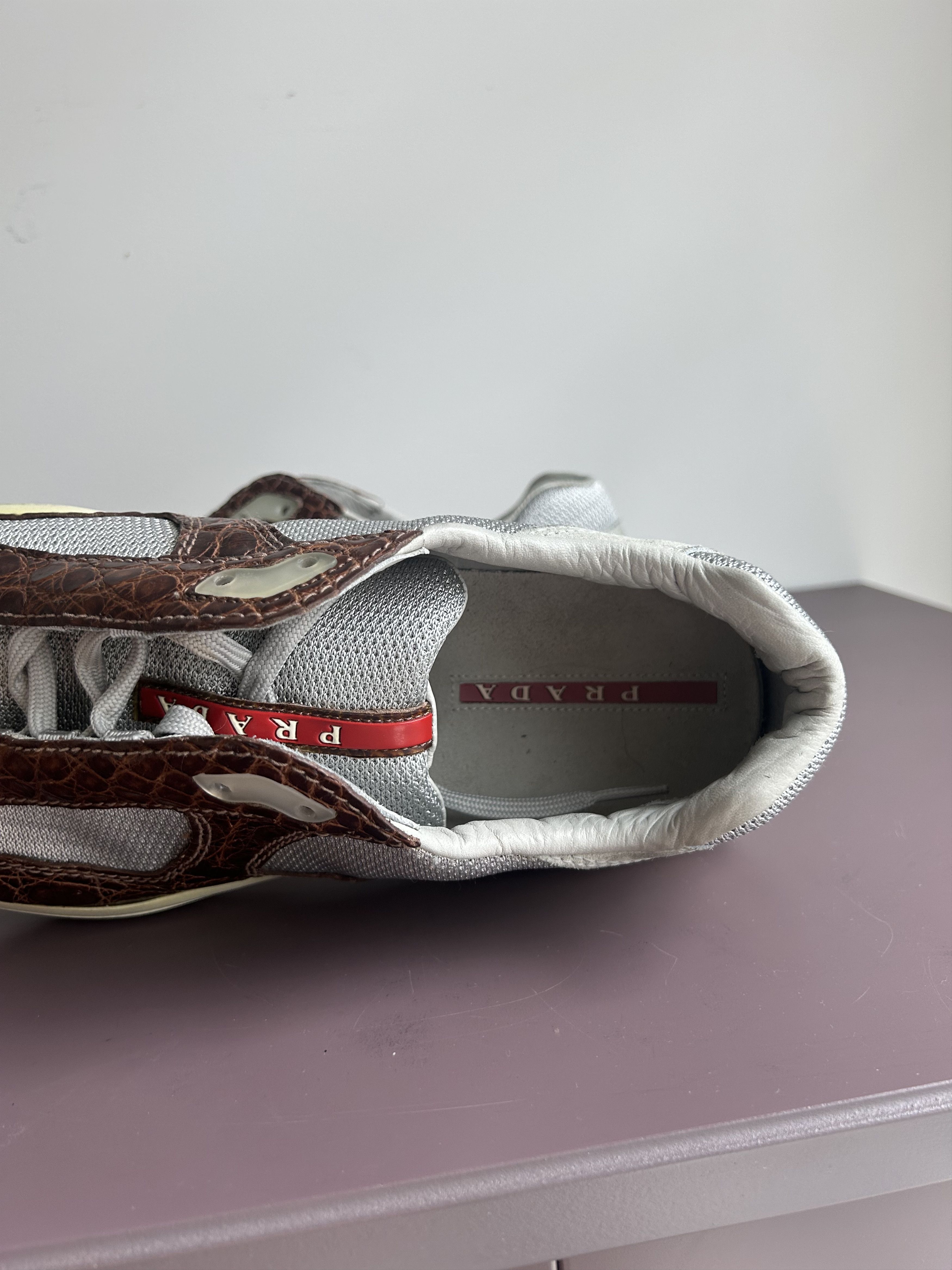 Prada Prada Americas cup Croc Size US 9.5 / EU 42-43 - 5 Thumbnail