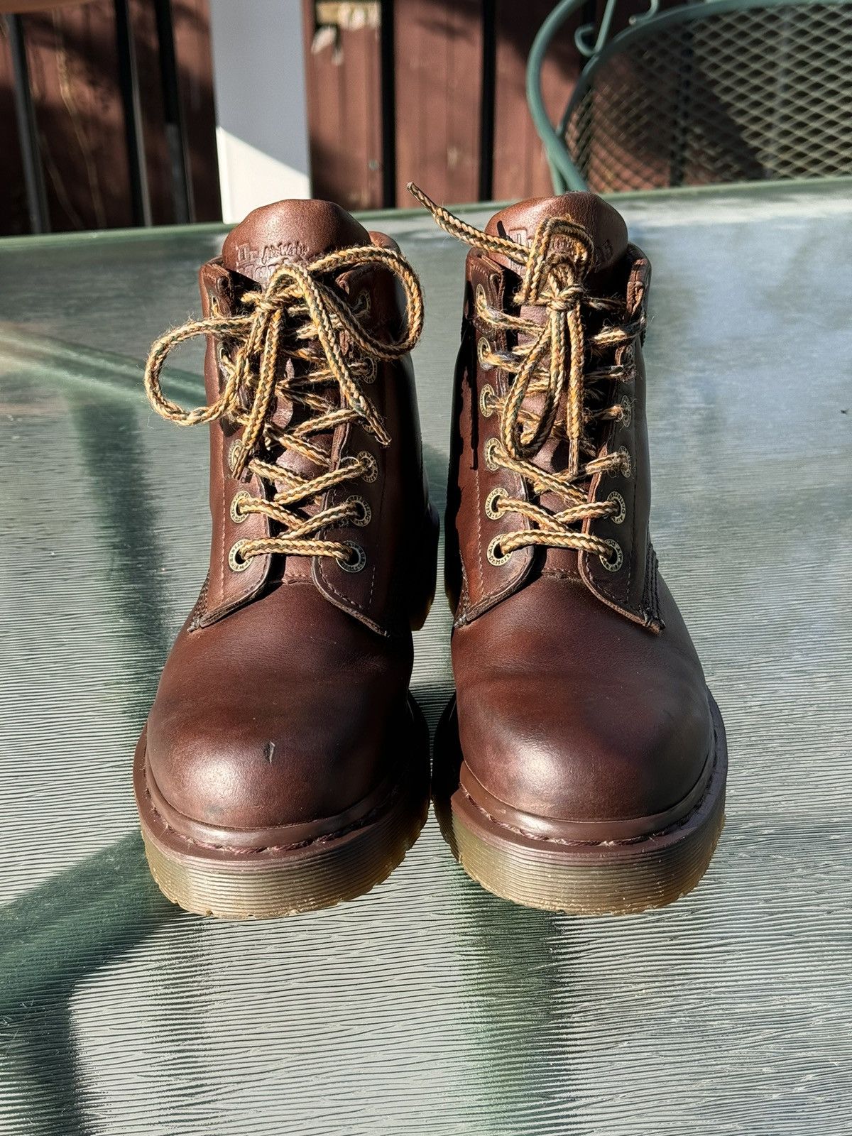 Dr. Martens Vintage 1980s Dr. Martens Hiking Boots RARE Size US 7 / IT 37 - 2 Thumbnail