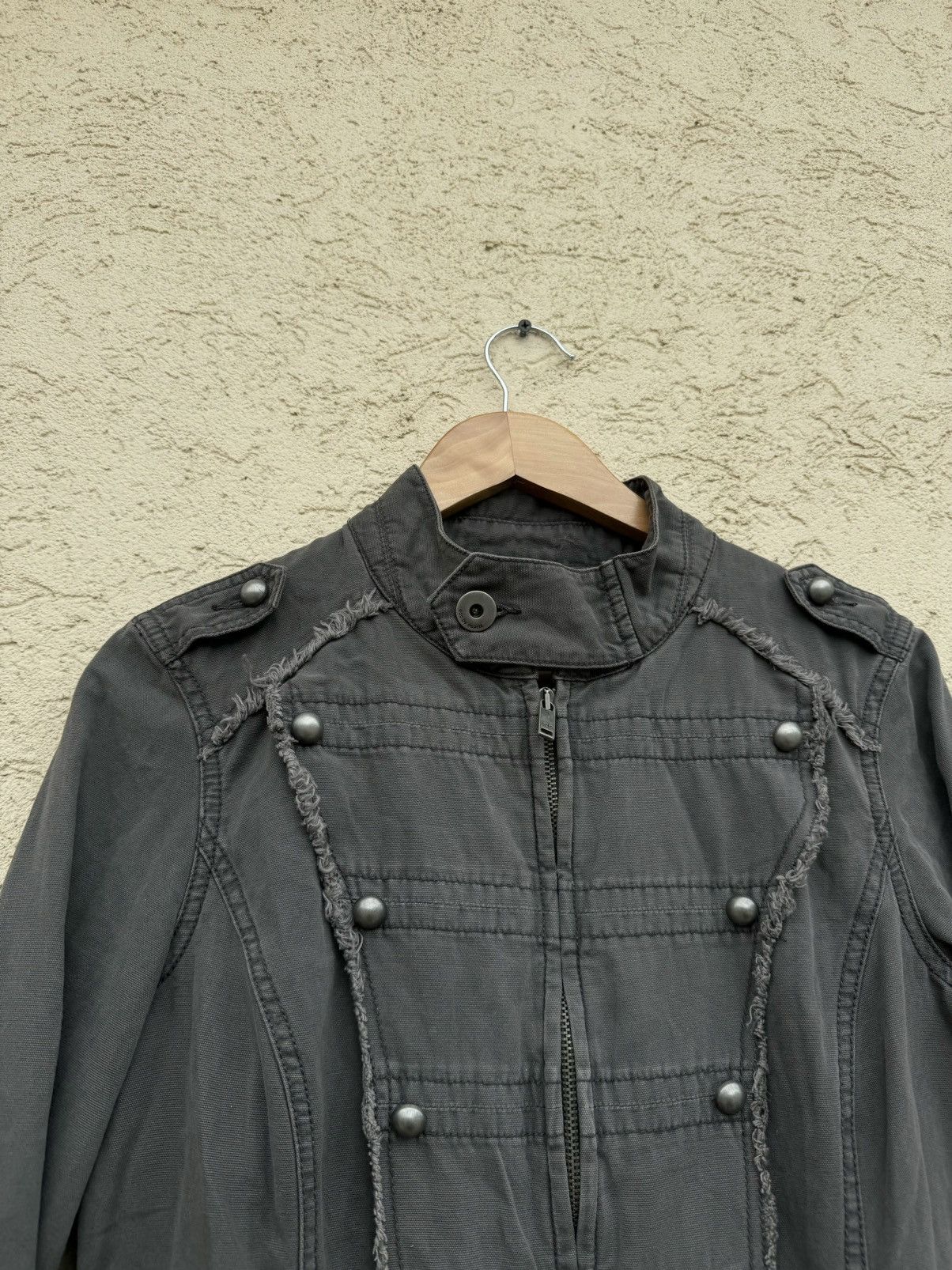Hedi Slimane Vintage 00s Napoleon Button Military Hussar Jacket Size US M / EU 48-50 / 2 - 4 Thumbnail