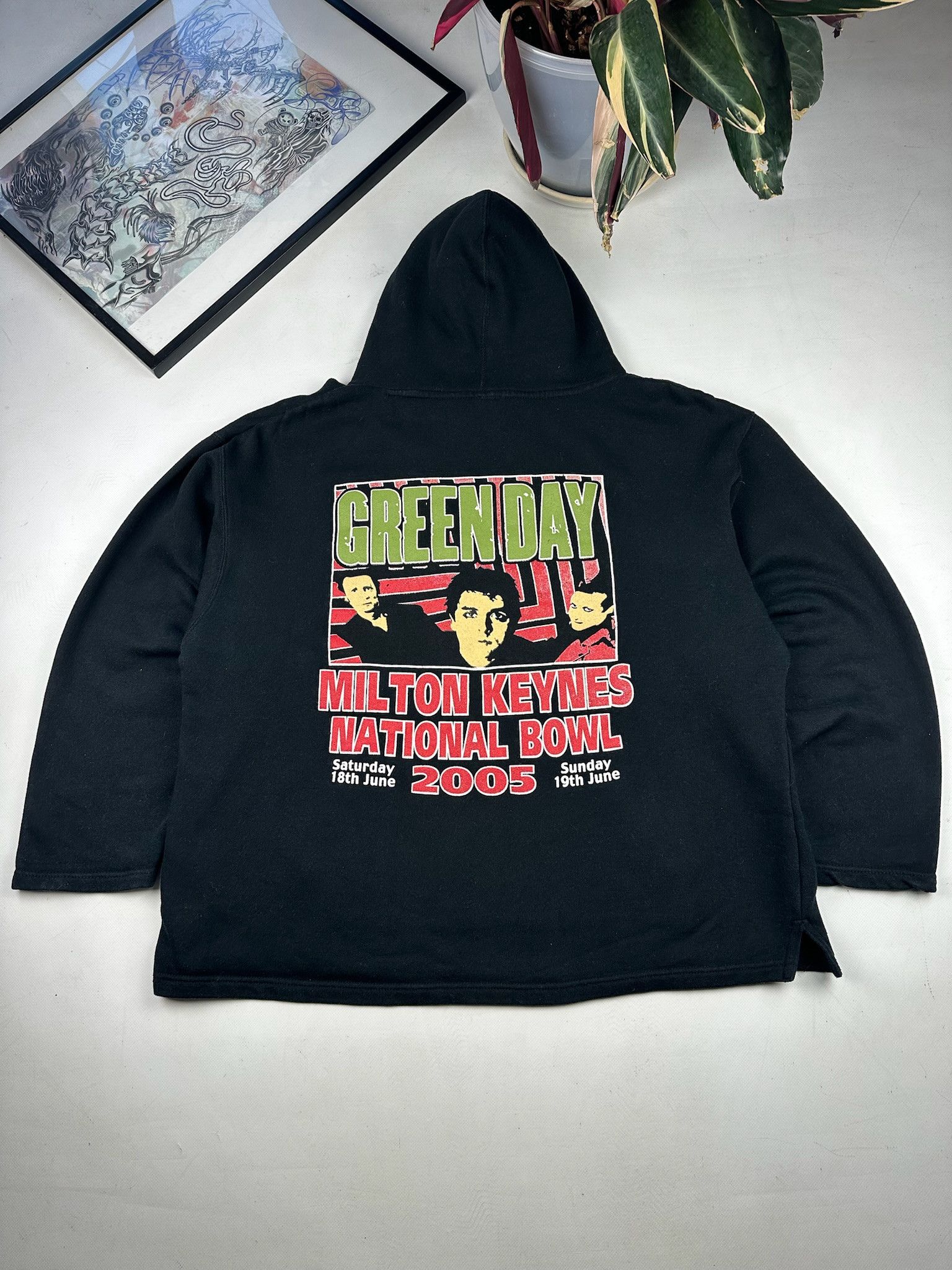 Vintage Vintage Green Day Rock hoodie Size US L / EU 52-54 / 3 - 2 Thumbnail