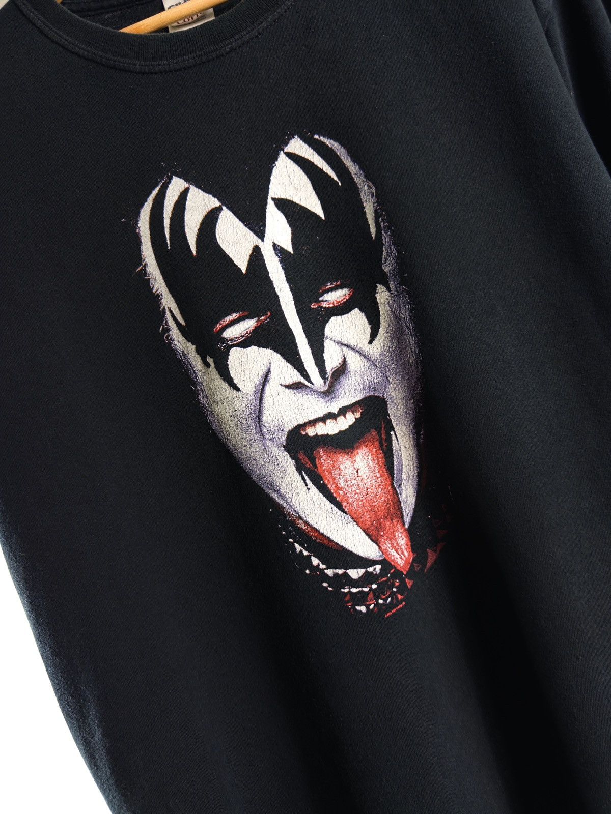 KISS 00s Vintage KISS 2002 Rock Band Tee T-Shirt Size US L / EU 52-54 / 3 - 4 Thumbnail