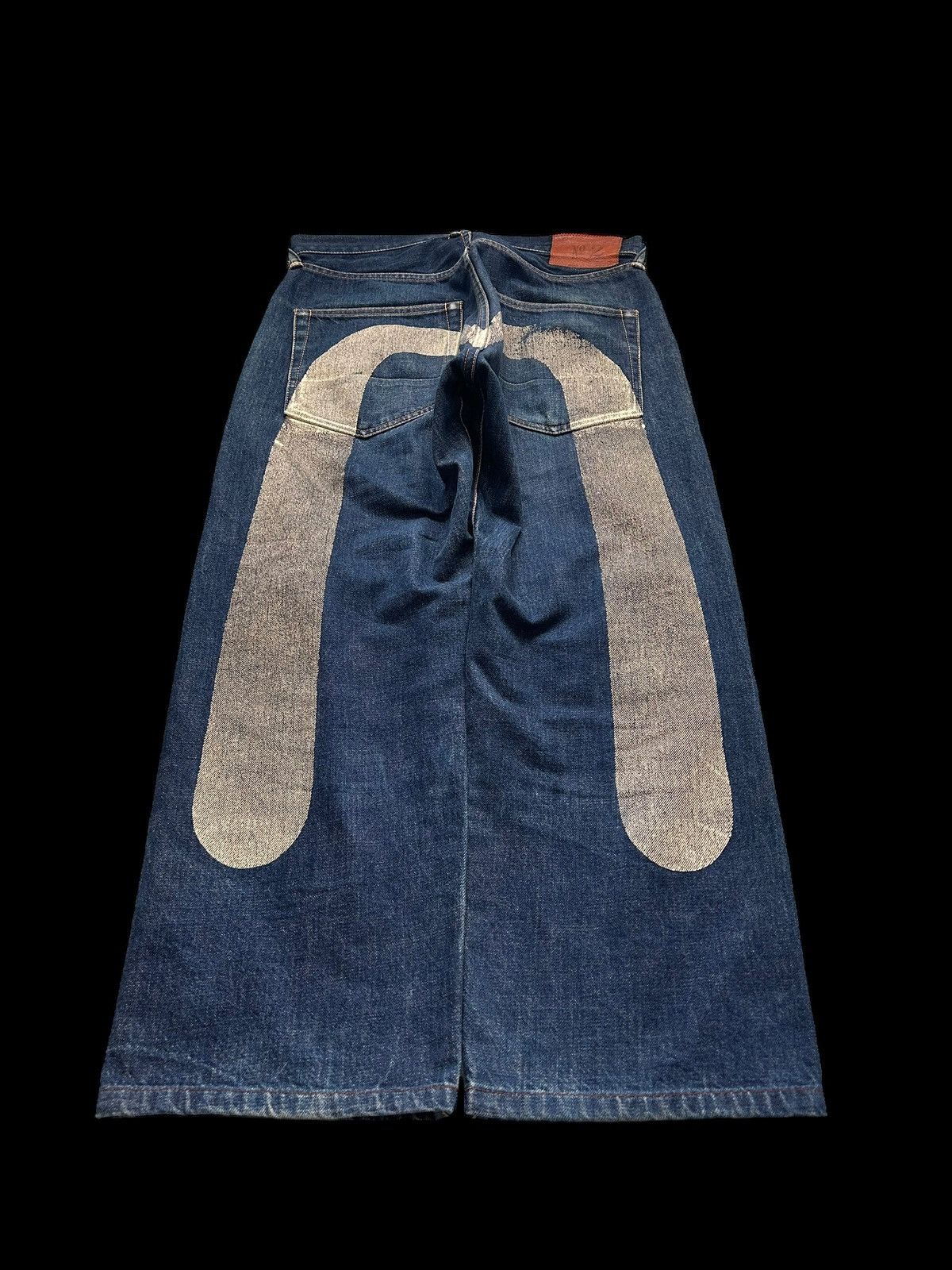image of Evisu Selvedge Denim Jeans Daicock By Yamane Japan in Navy, Men's (Size 32)