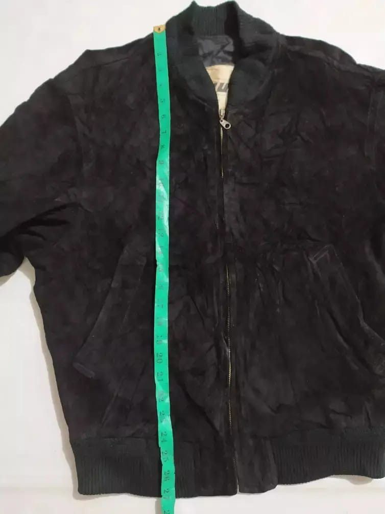 Japanese Brand JunMen Japan Suede Bomber Jacket Size US M / EU 48-50 / 2 - 7 Thumbnail