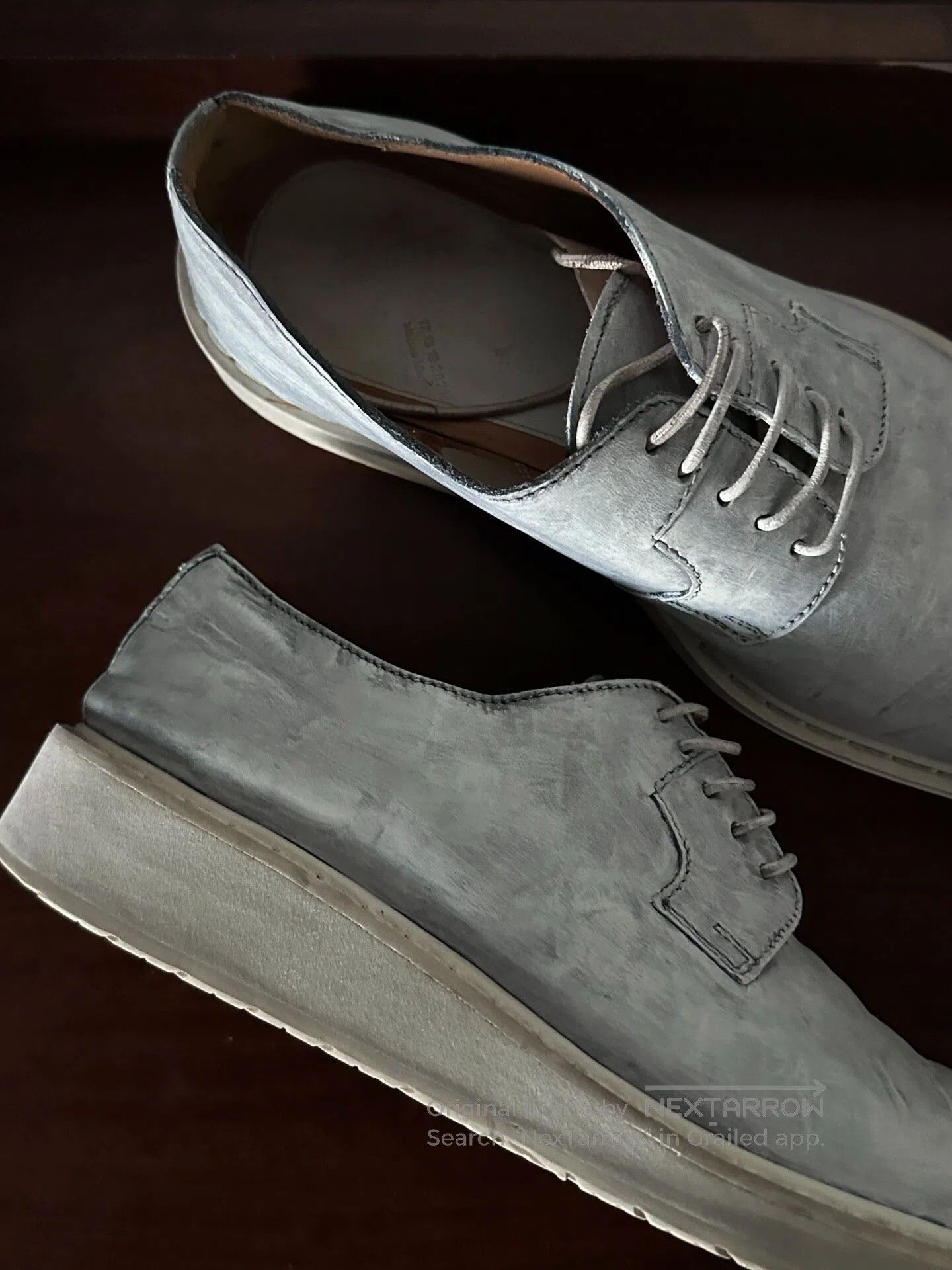 Maison Margiela Maison Margiela EPTPaint the flat-soled Der shoes.| Size US 9 / EU 42 - 4 Thumbnail
