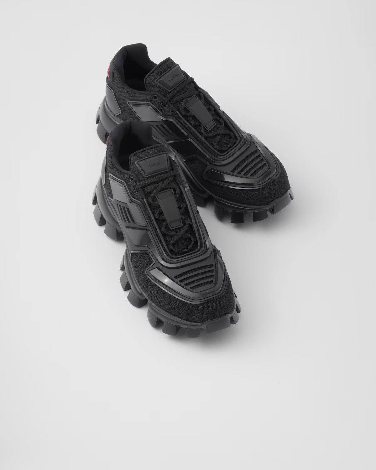 Prada o1la1rc1a0724 Fabric Sneaker in Black Size US 5 / IT 35 - 2 Thumbnail