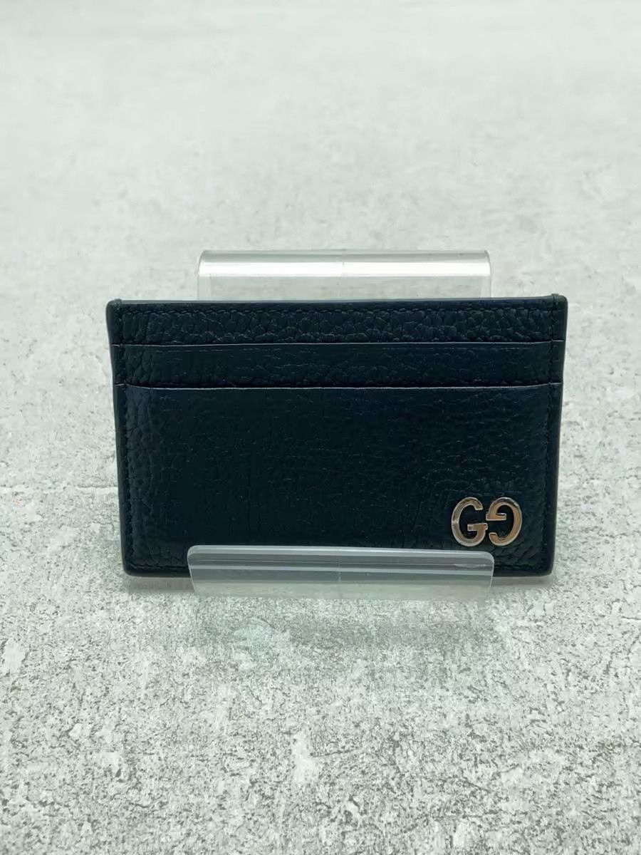 Gucci Gucci Leather Card Case Black Size ONE SIZE - 1 Thumbnail