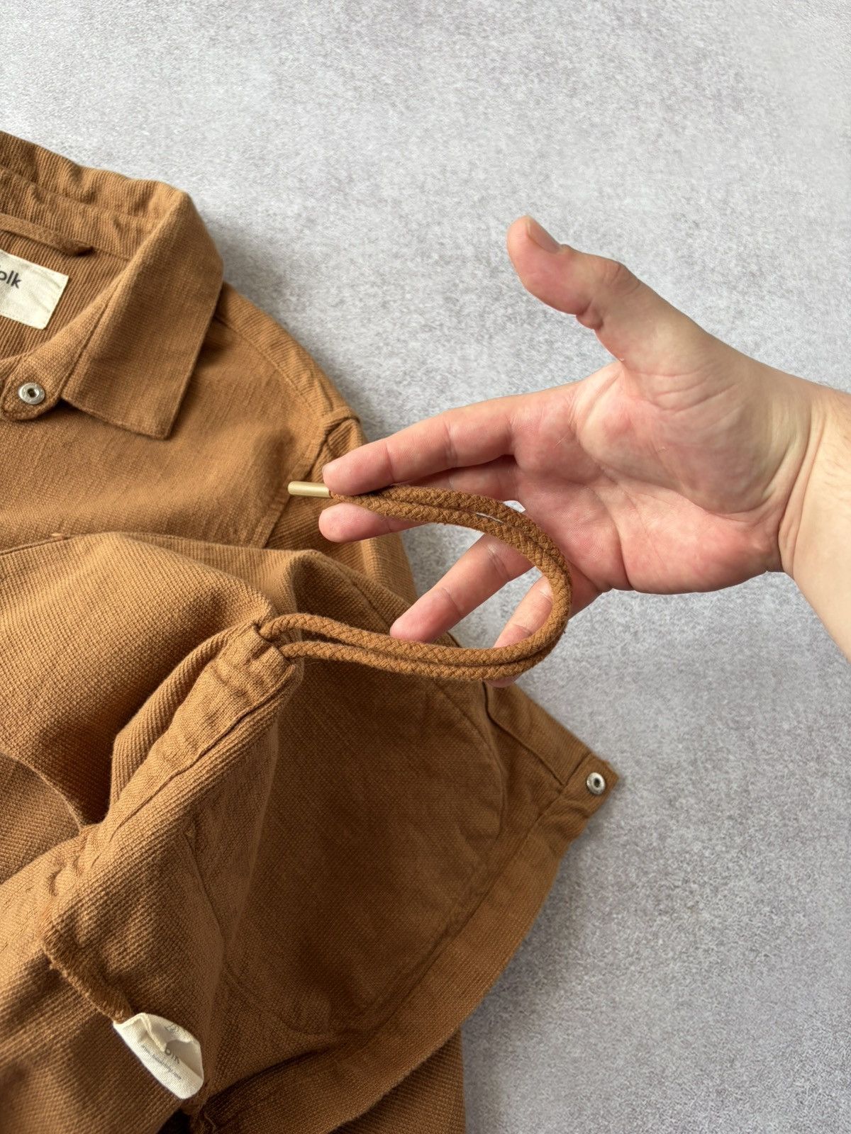 Folk VTG Folk Faded Brown French Cotton Works Distressed Jacket Size US M / EU 48-50 / 2 - 6 Thumbnail