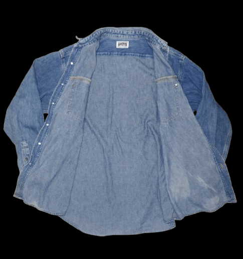 Japanese Brand × Vintage Tass Finders button fly denim jacket Size US L / EU 52-54 / 3 - 5 Thumbnail