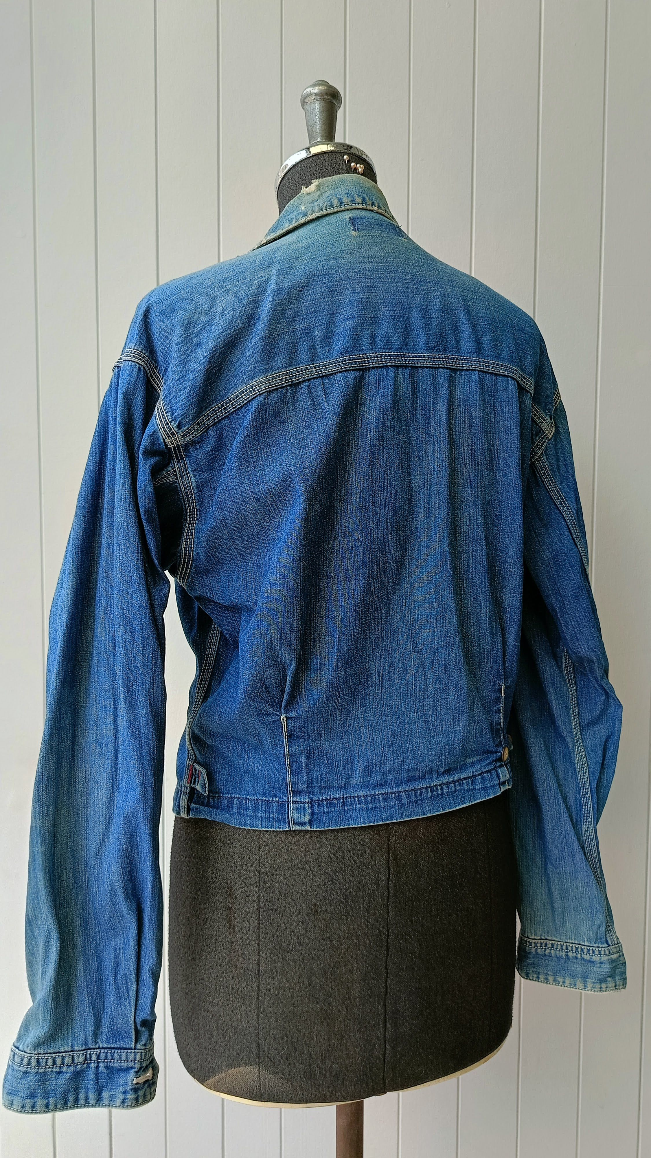 45rpm 45RPM by R Japan 90s denim line indigo slim ladies jacket Size S / US 4 / IT 40 - 7 Thumbnail