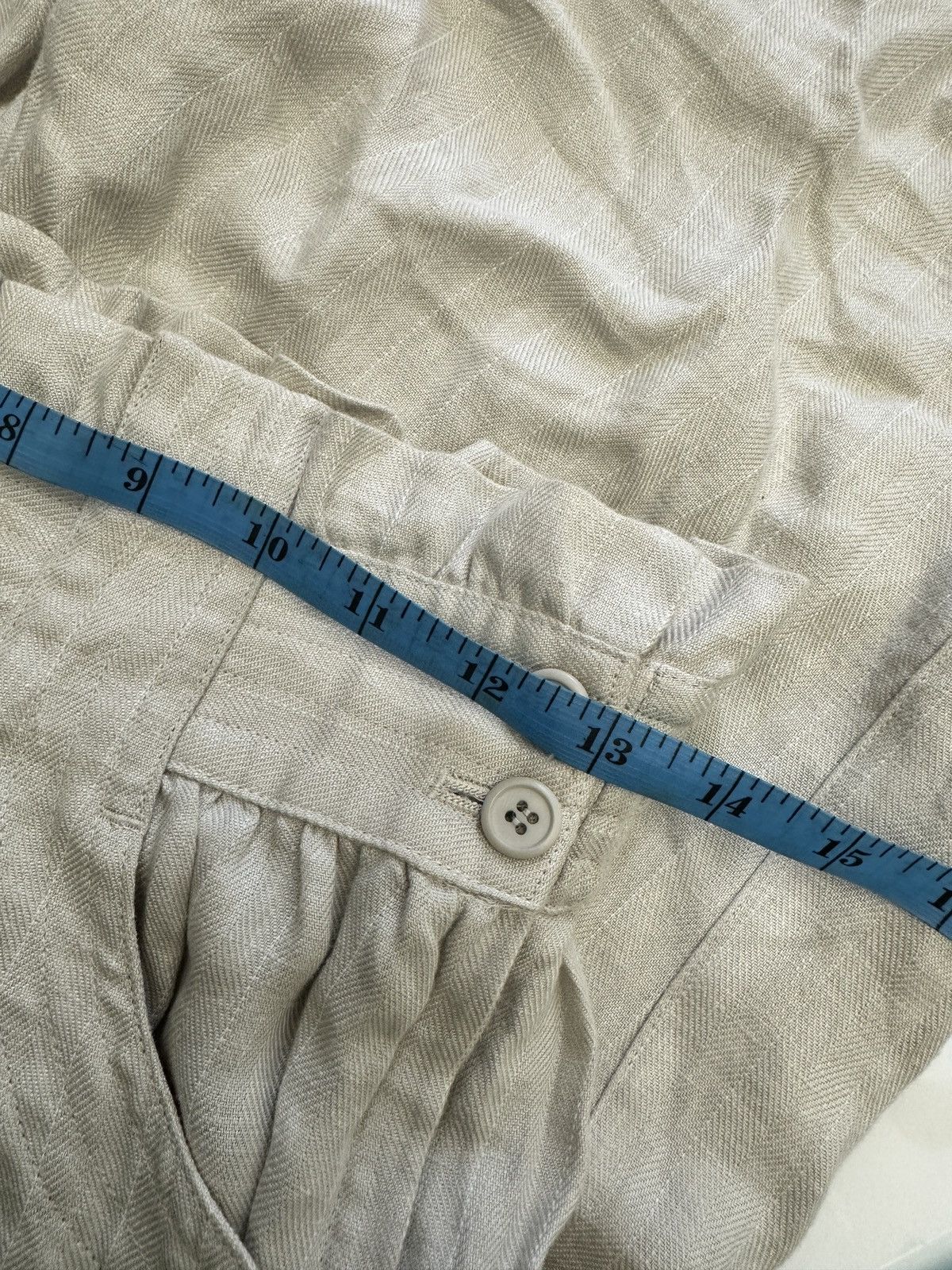 If Six Was Nine × Issey Miyake × Tsumori Chisato Tsumori Chisato Strechable Pinstripe Pants By Issey Miyake Size US 29 - 9 Thumbnail
