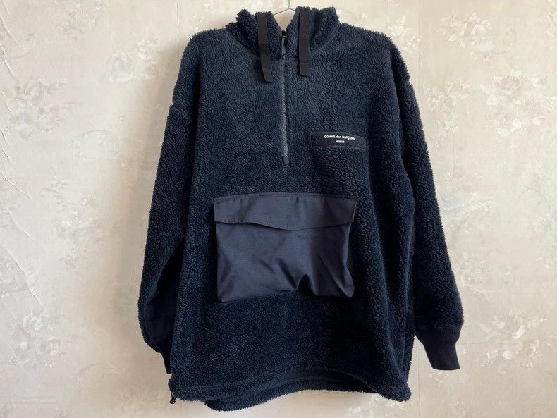 Comme des Garcons Comme Des Garcons Polar Fleece Jacket Sweater Size US XL / EU 56 / 4 - 1 Thumbnail