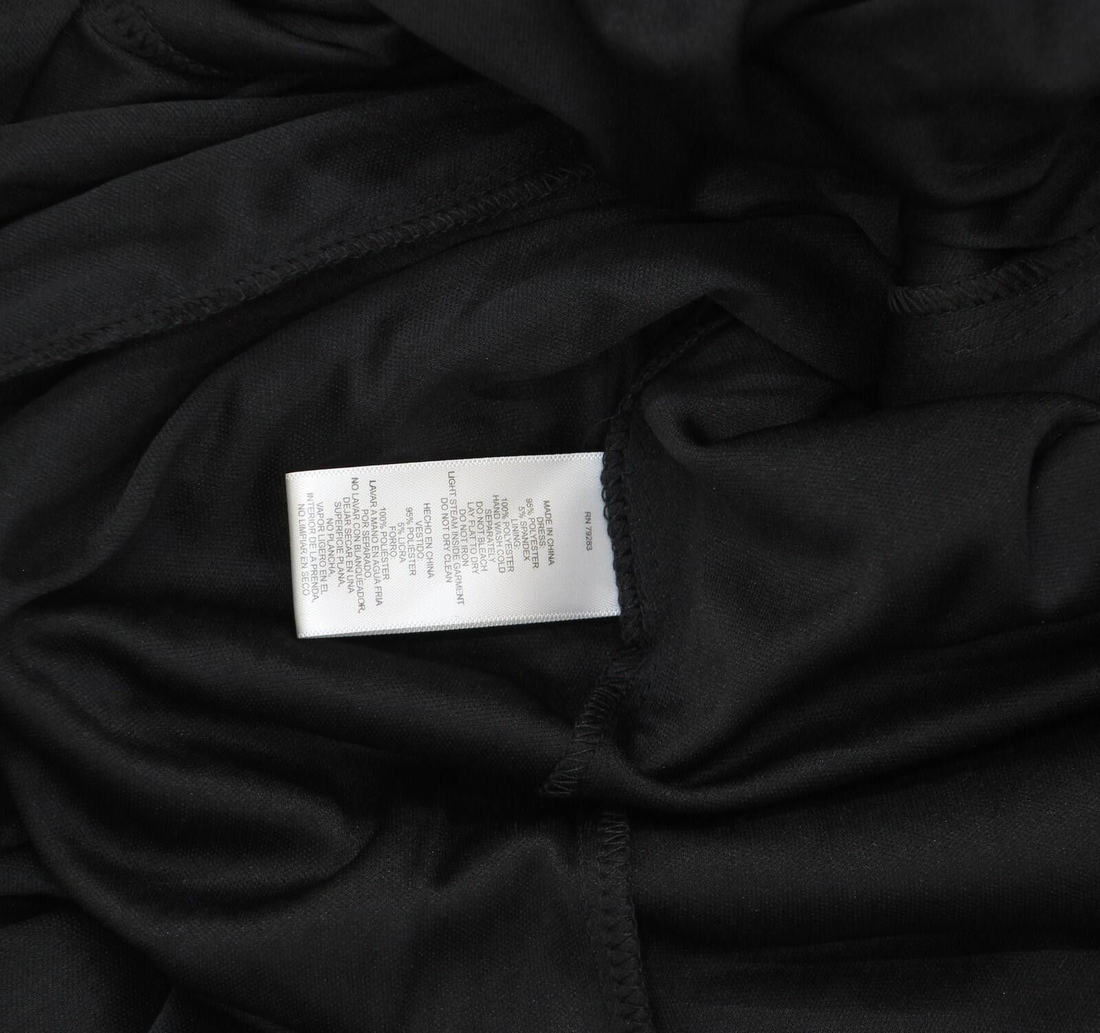 Other Nwt Alex Evenings Slit Dress Gown Black / Emerald Green 2 Size XS / US 0-2 / IT 36-38 - 5 Thumbnail