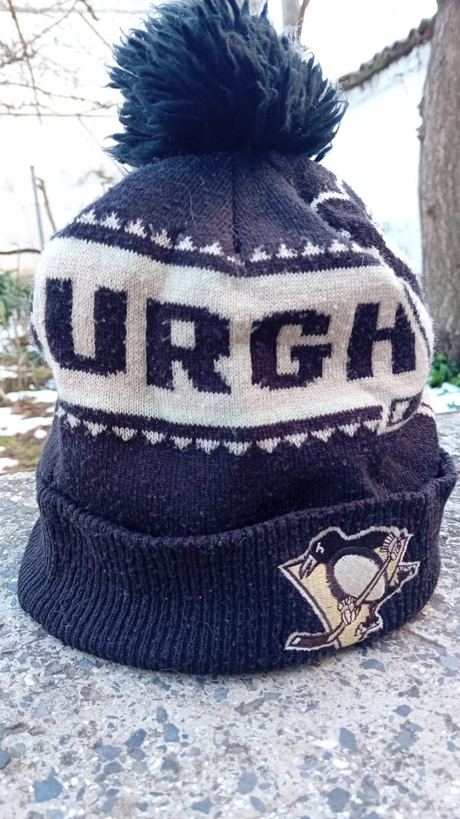 NHL × Reebok Pittsburgh Penguins Beanie Reebok Face Off Collection NHL Size ONE SIZE - 2 Thumbnail