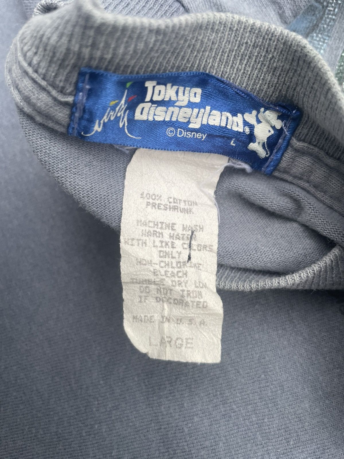 Disney × Vintage Vintage Donald Duck Tokyo Disneland Tshirt Size US L / EU 52-54 / 3 - 10 Thumbnail