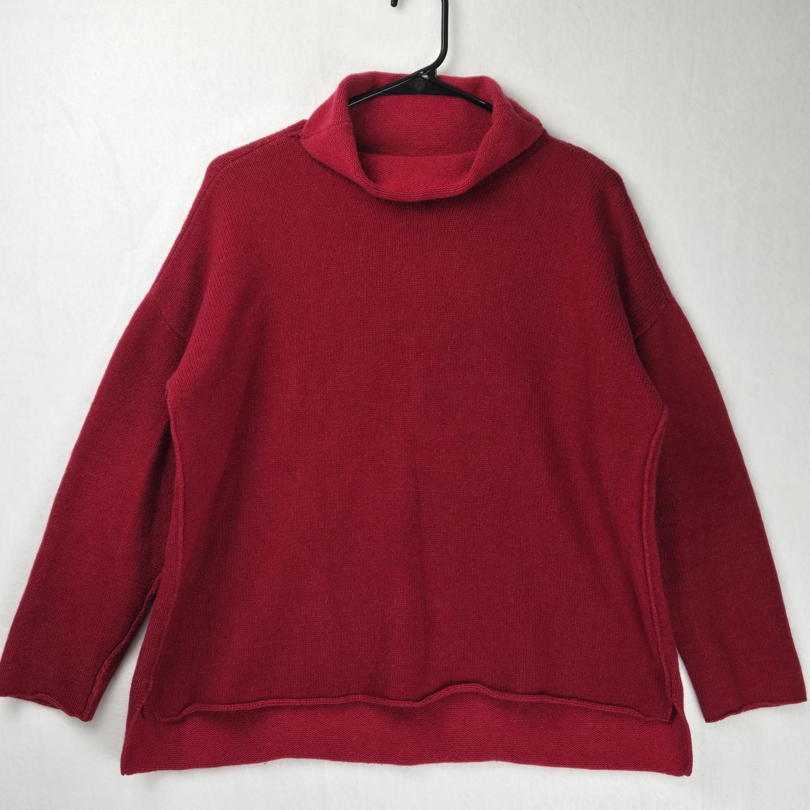 Eileen Fisher Eileen Fisher Cashmere Sweater Red Womens Size XXS Size XXS / US 00 / IT 34 - 1 Thumbnail