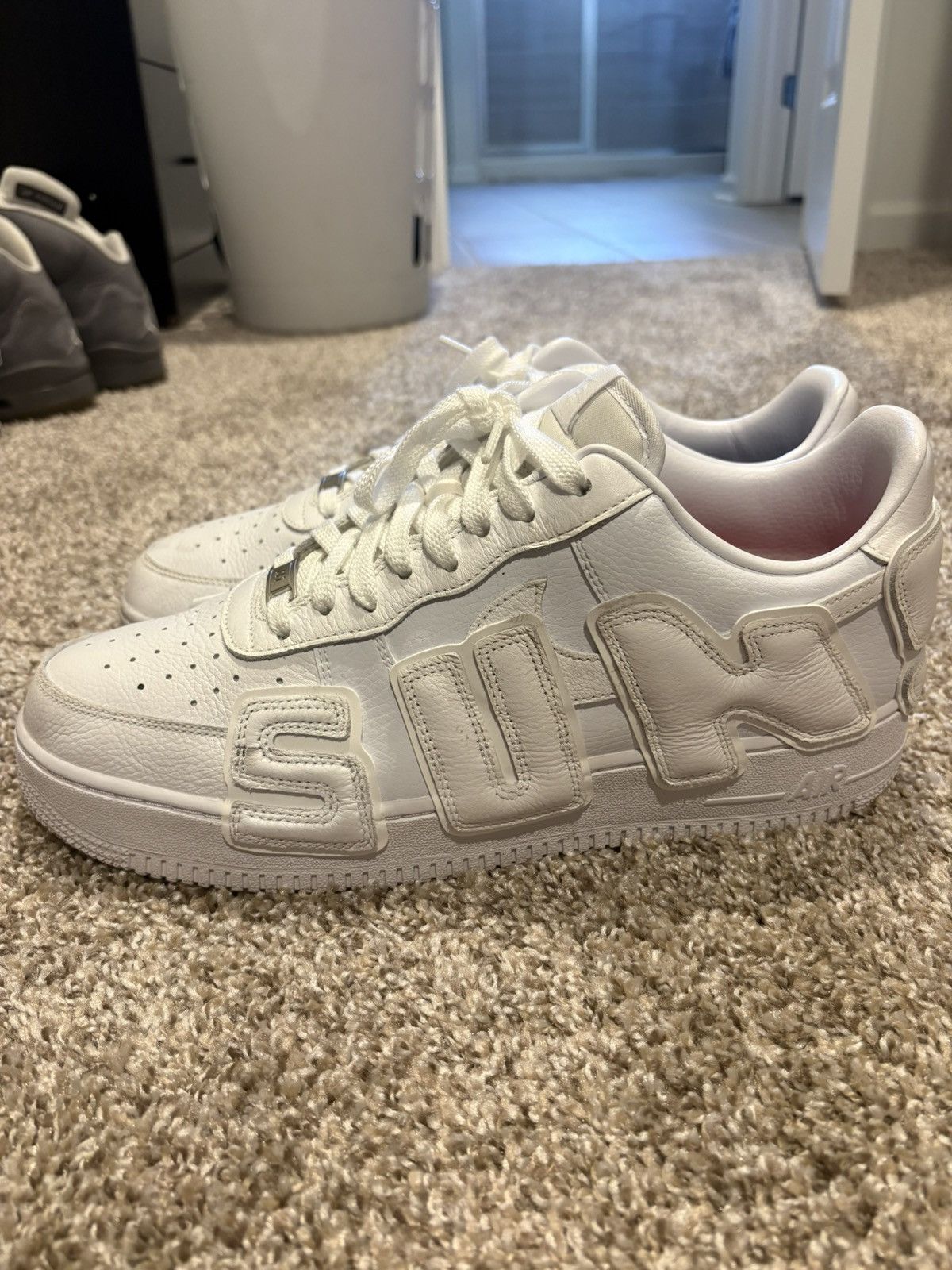 Cactus Plant Flea Market × Nike CPFM AF1 ‘White’ Size US 12 / EU 45 - 7 Thumbnail
