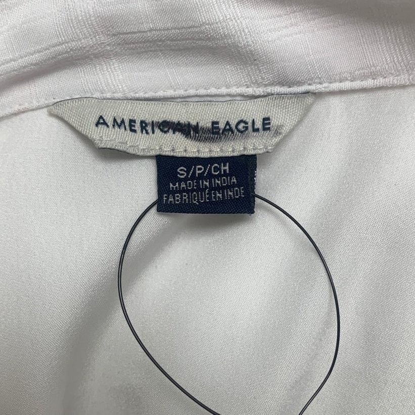 American Eagle Outfitters New American Eagle Womens Small Button Collared Shirt Dress Size S / US 4 / IT 40 - 5 Thumbnail