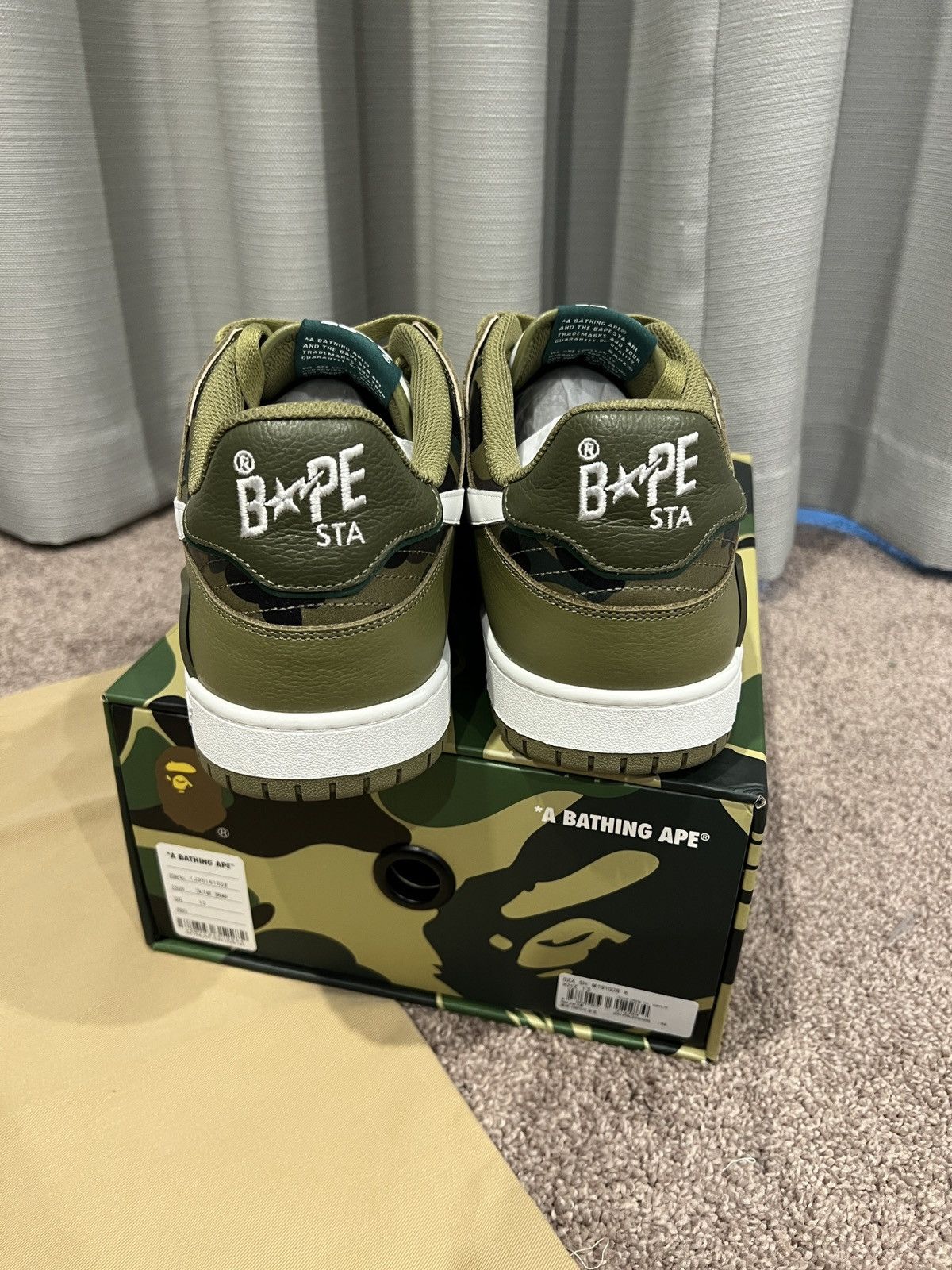 Bape SK8 STA #4 Size US 13 / EU 46 - 5 Thumbnail