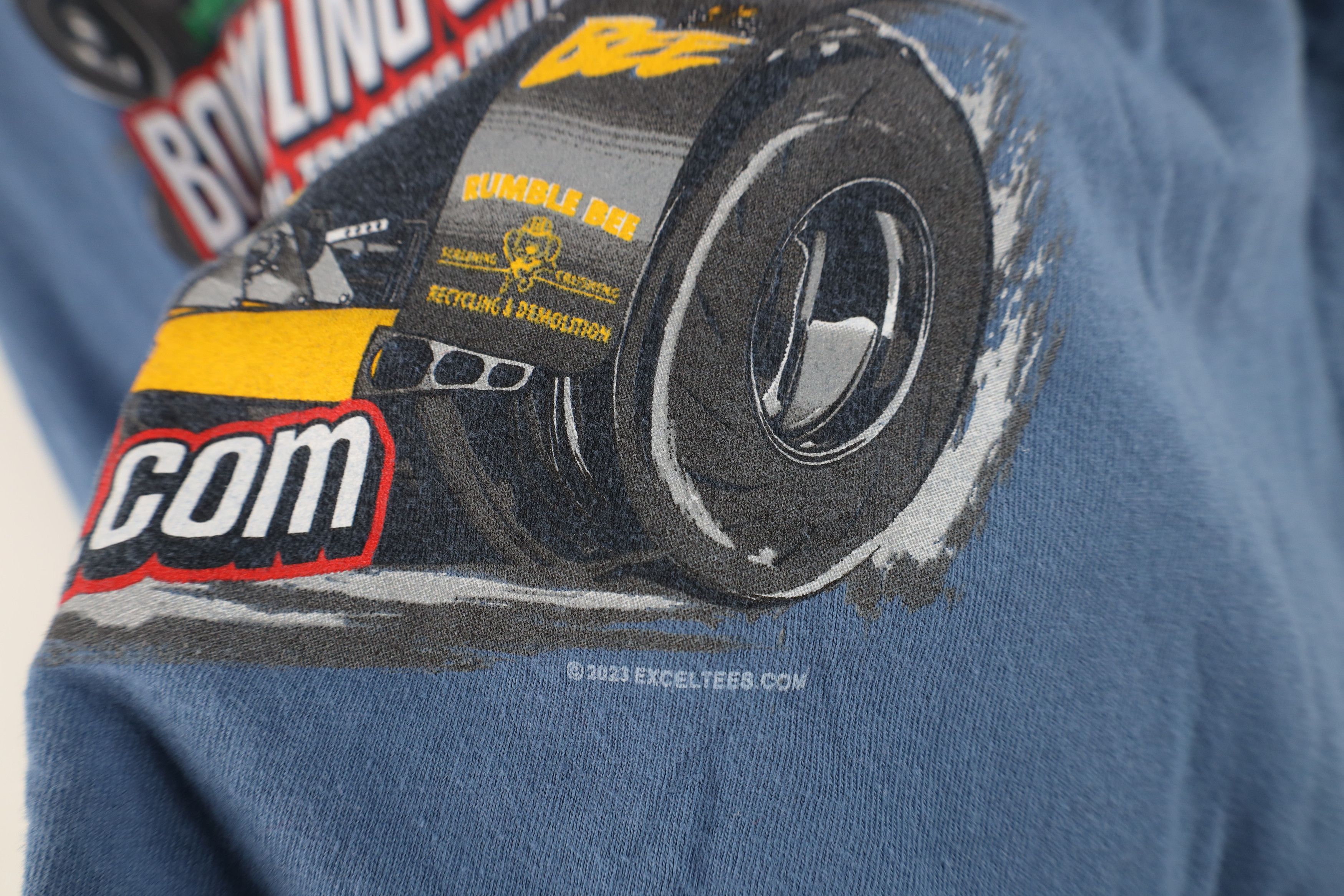 Vintage Y2K Tractor Pulling Championship Bowling Green T-Shirt Size US L / EU 52-54 / 3 - 11 Thumbnail