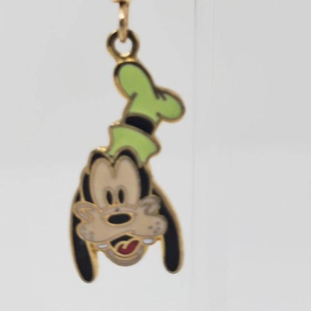Disney Disney Goofy Classic Green Hat Enamel Dangle Earrings VTG Size ONE SIZE - 3 Thumbnail