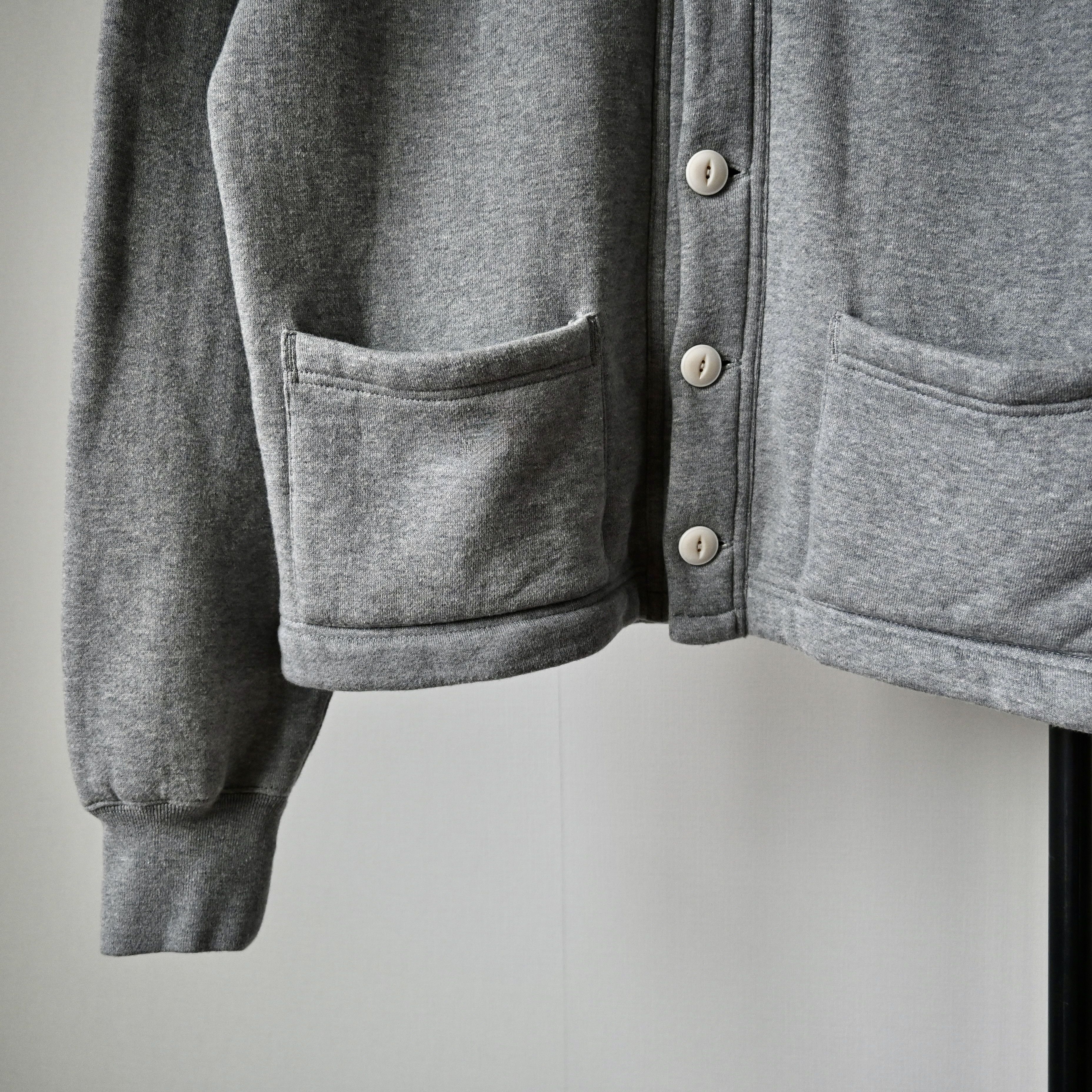 Beams Plus BEAMS Plus soft-fleeced sweat V cardigan, made in Japan Size US S / EU 44-46 / 1 - 8 Thumbnail