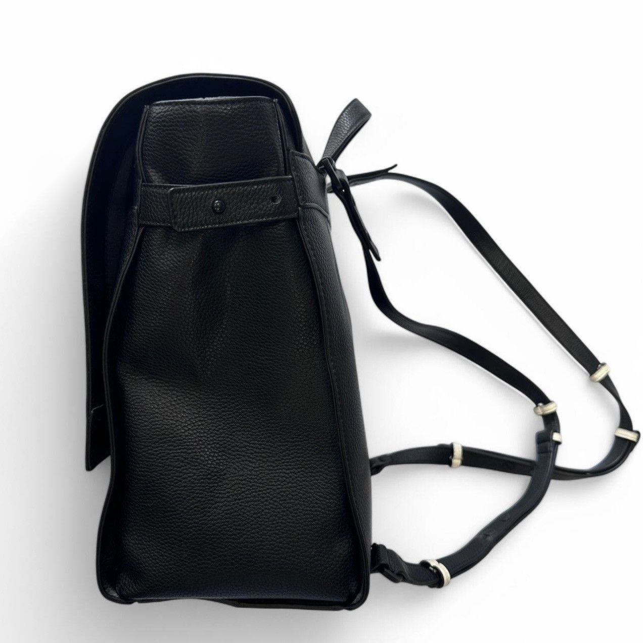 Other Niko Ineko Black Vegan Leather Everyday Backpack Size ONE SIZE - 6 Thumbnail