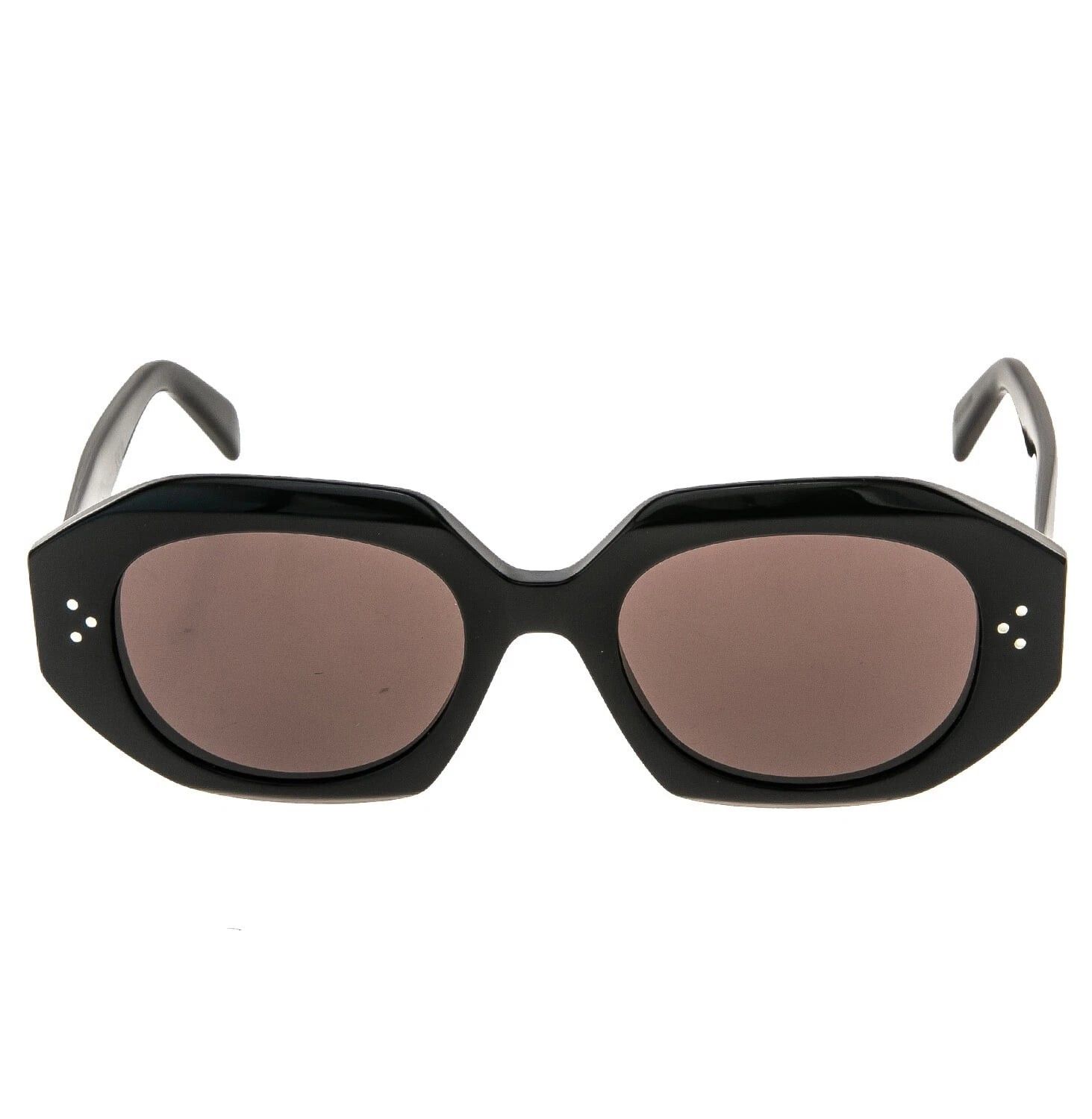 Celine CELINE 40319 BOLD 3 Dots Black Purple Angular CL40319I 01Y Size ONE SIZE - 9 Thumbnail