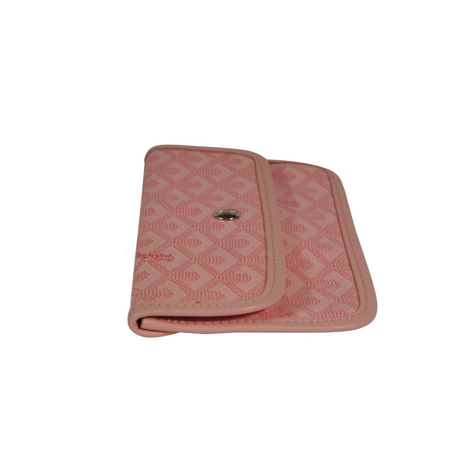 Goyard Pink Wallet Pouch Phone Case Travel Holder Sac File - 02280 Size ONE SIZE - 7 Thumbnail