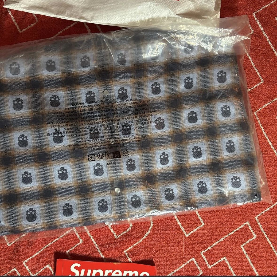 Supreme Supreme (N)umbernine flannel hoodie Size US XL / EU 56 / 4 - 3 Thumbnail