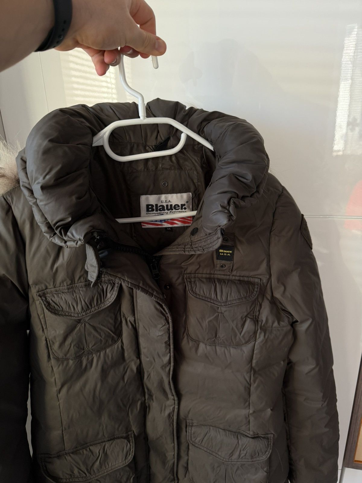 Other Blauer USA Rare Goose Down FGF Certi Parka Size M / US 6-8 / IT 42-44 - 5 Thumbnail