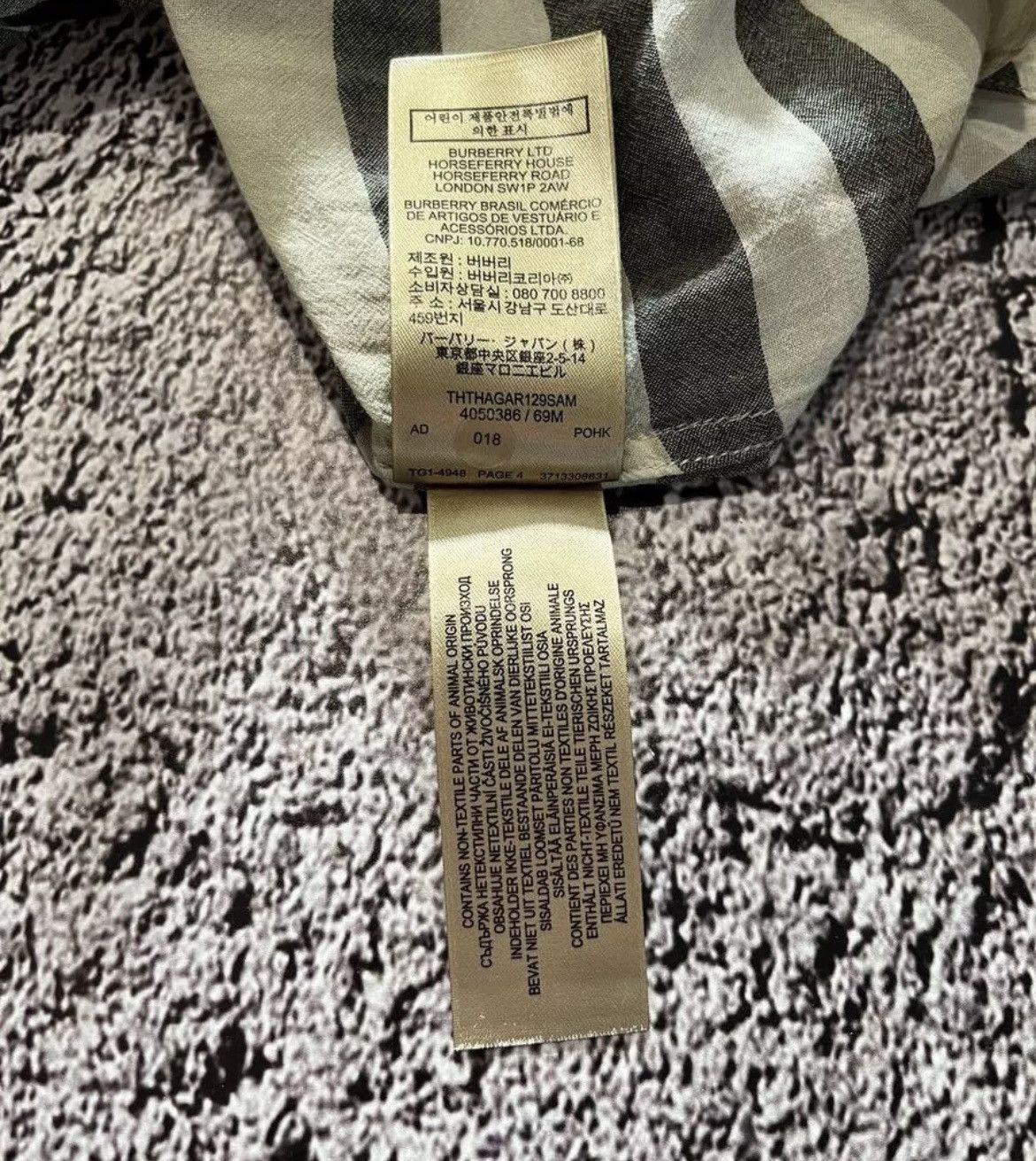Burberry × Vintage Burberry Vintage Print Long Sleeve Button-Up Women's Size S Size S / US 4 / IT 40 - 8 Thumbnail