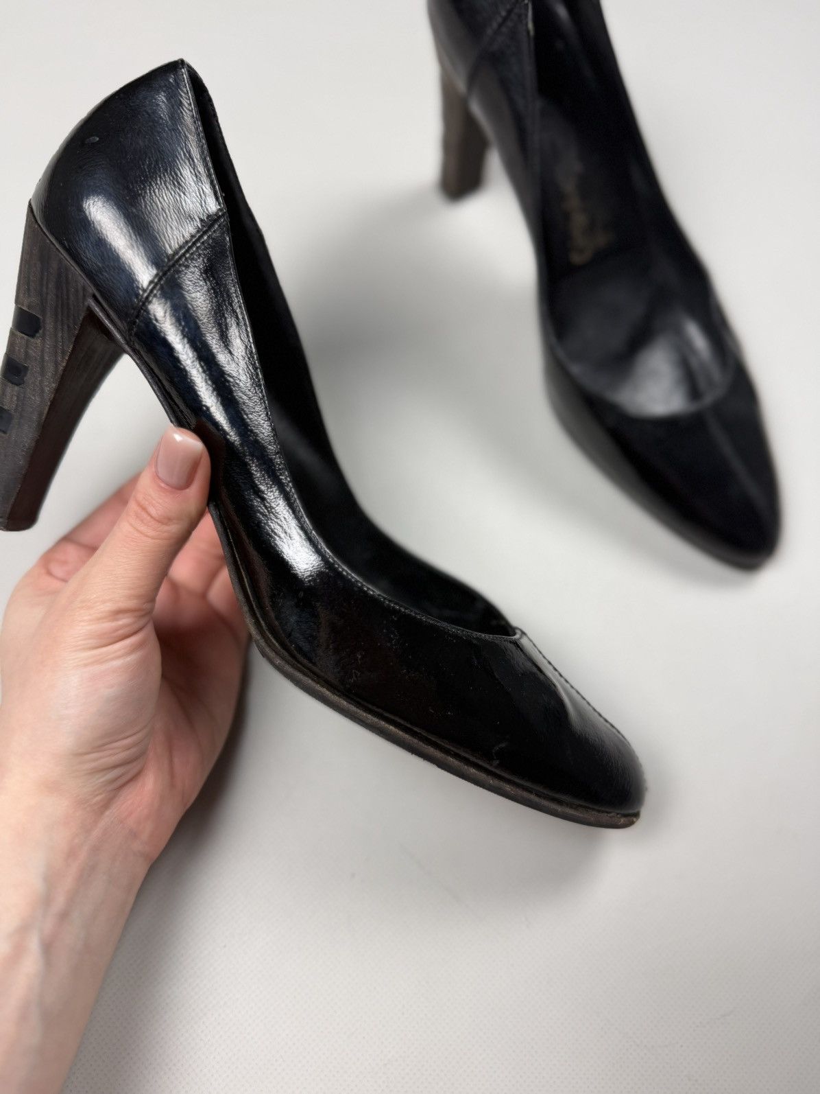 Salvatore Ferragamo Salvatore Ferragamo Ladies Leather Heels Size US 10 / EU 40 Size US 10 / IT 40 - 9 Thumbnail