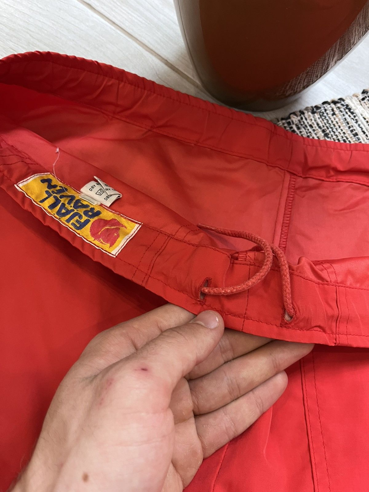 Fjallraven × Vintage Vintage FjallRaven jacket and pants nylon suit red workwear Size US M / EU 48-50 / 2 - 23 Thumbnail