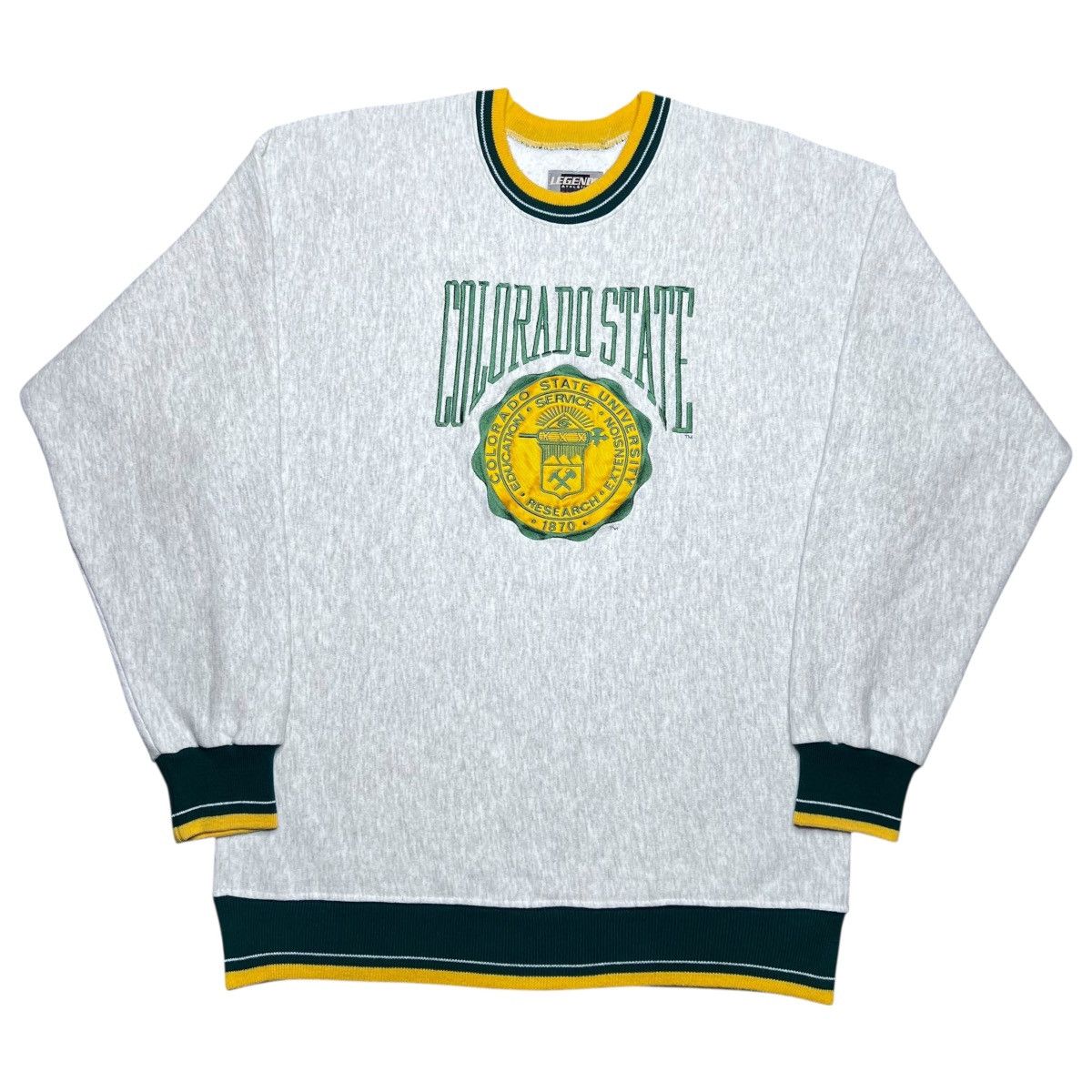 NCAA 1990s NCAA Colorado State Rams Legends Athletic Sweatshirt Size US L / EU 52-54 / 3 - 1 Thumbnail