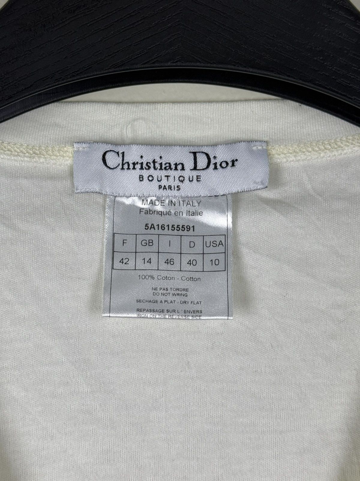 Dior Dior by John Galliano Floral Angel Tee Size L / US 10 / IT 46 - 4 Thumbnail
