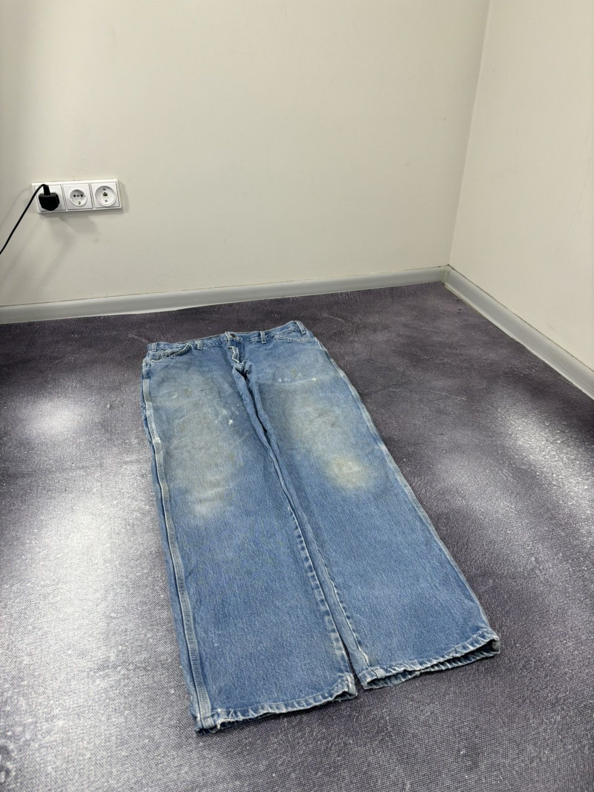 Dickies Vintage Dickies Toyota Embroidery Workwear Denim Baggy Jeans Size US 38 / EU 54 - 9 Thumbnail