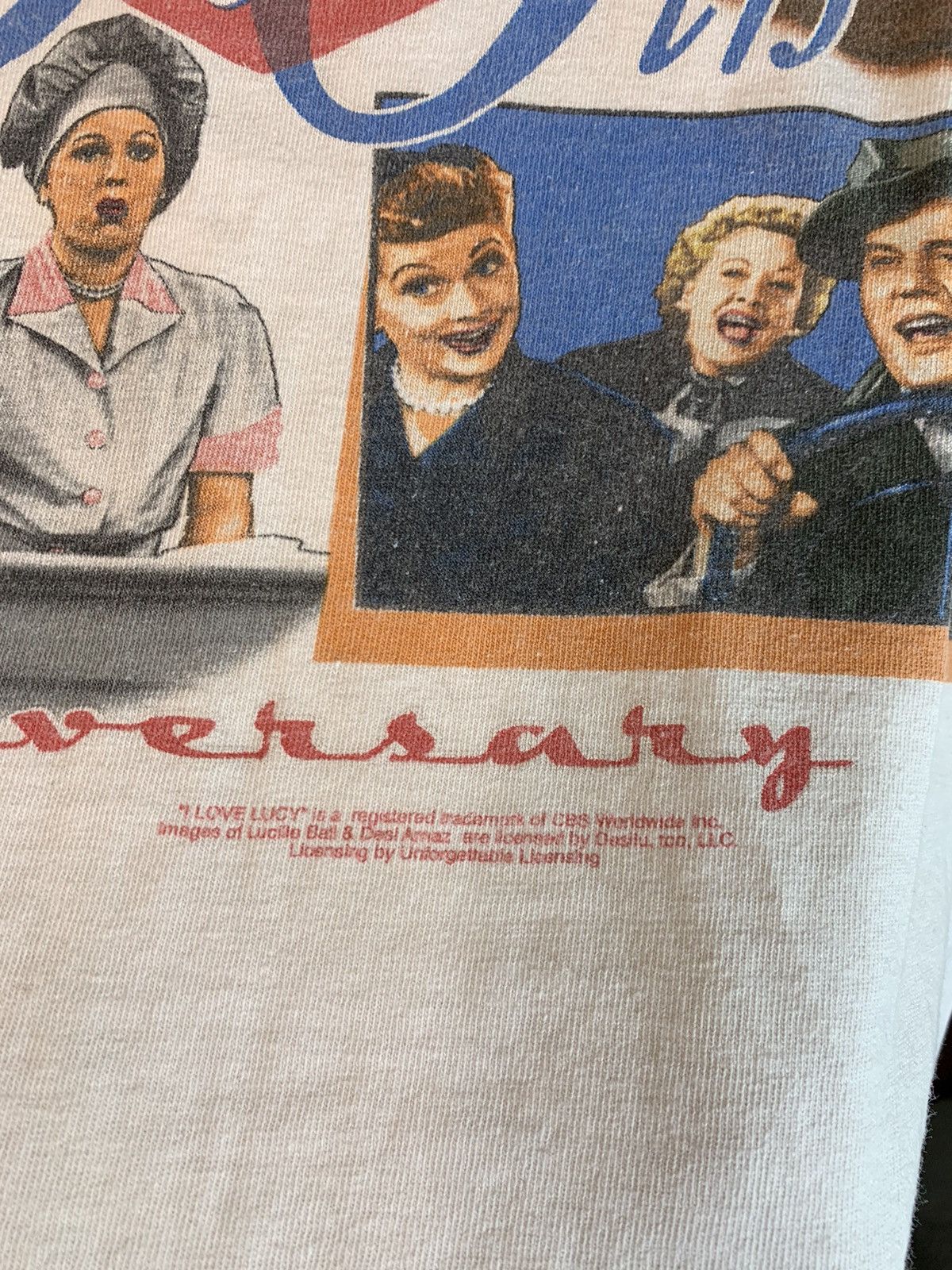 Vintage RARE Vintage 90’s I Love Lucy 50th Anniversary TV Show Shirt Size US M / EU 48-50 / 2 - 4 Thumbnail