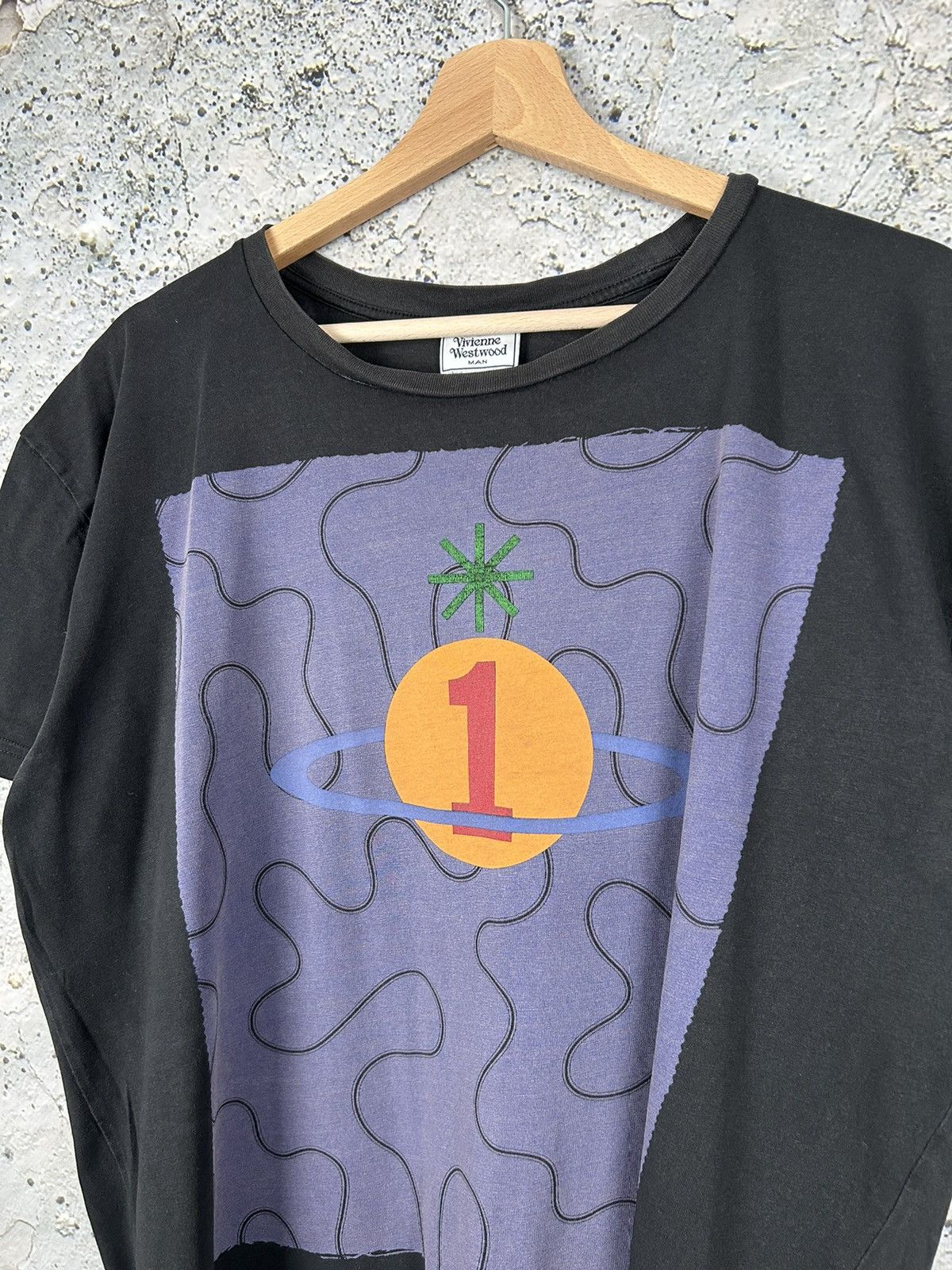 Designer Vivienne Westwood Graphic Tee Big Print Designer Rare Hype Size US M / EU 48-50 / 2 - 3 Thumbnail