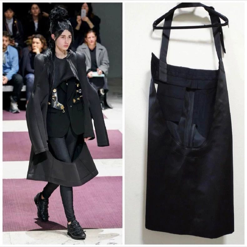 Comme des Garcons Comme Des Garcons size S One shoulder suspender pants/skir Size 25" / US 0 / IT 36 - 3 Thumbnail