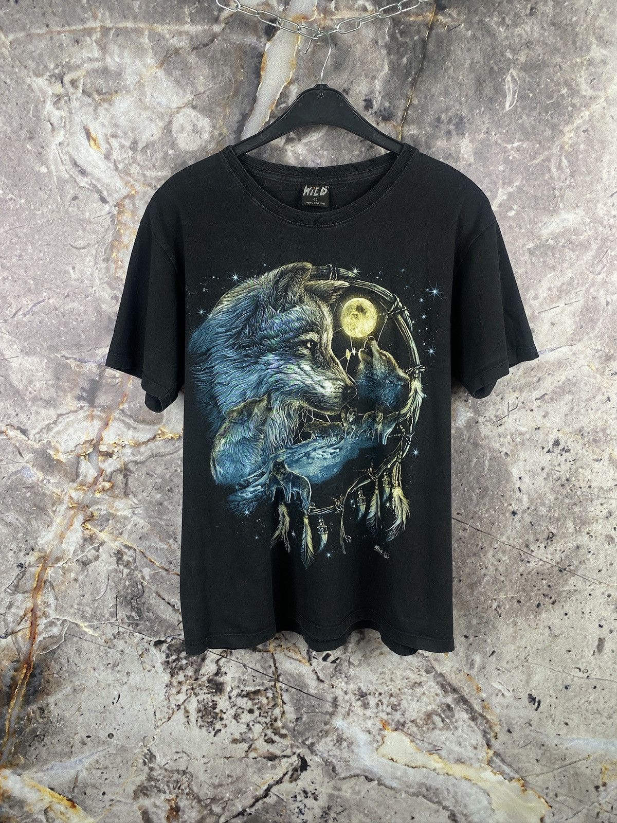Other Men’s Wild T-Shirt Wolves Streetwear Size Large Size US L / EU 52-54 / 3 - 1 Thumbnail