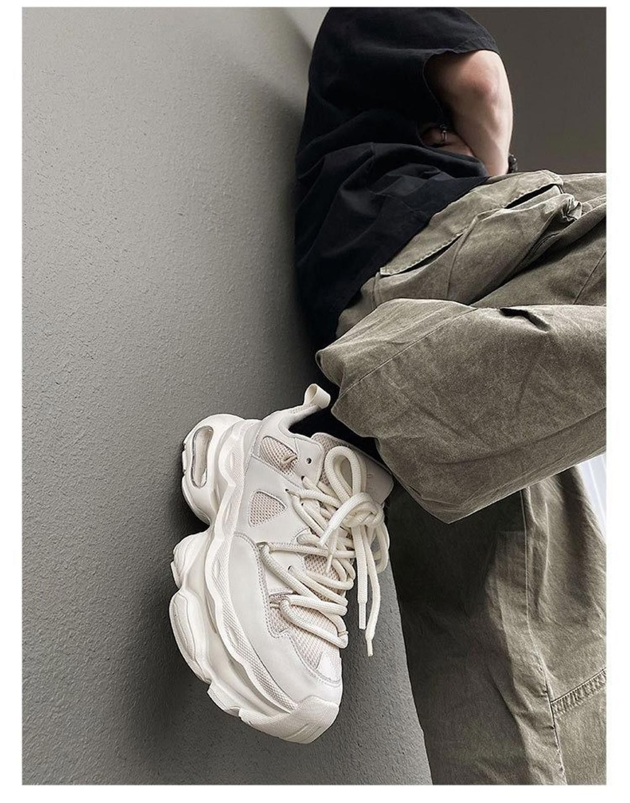 Other White Chunky Sneakers Size US 8 / EU 41 - 5 Thumbnail