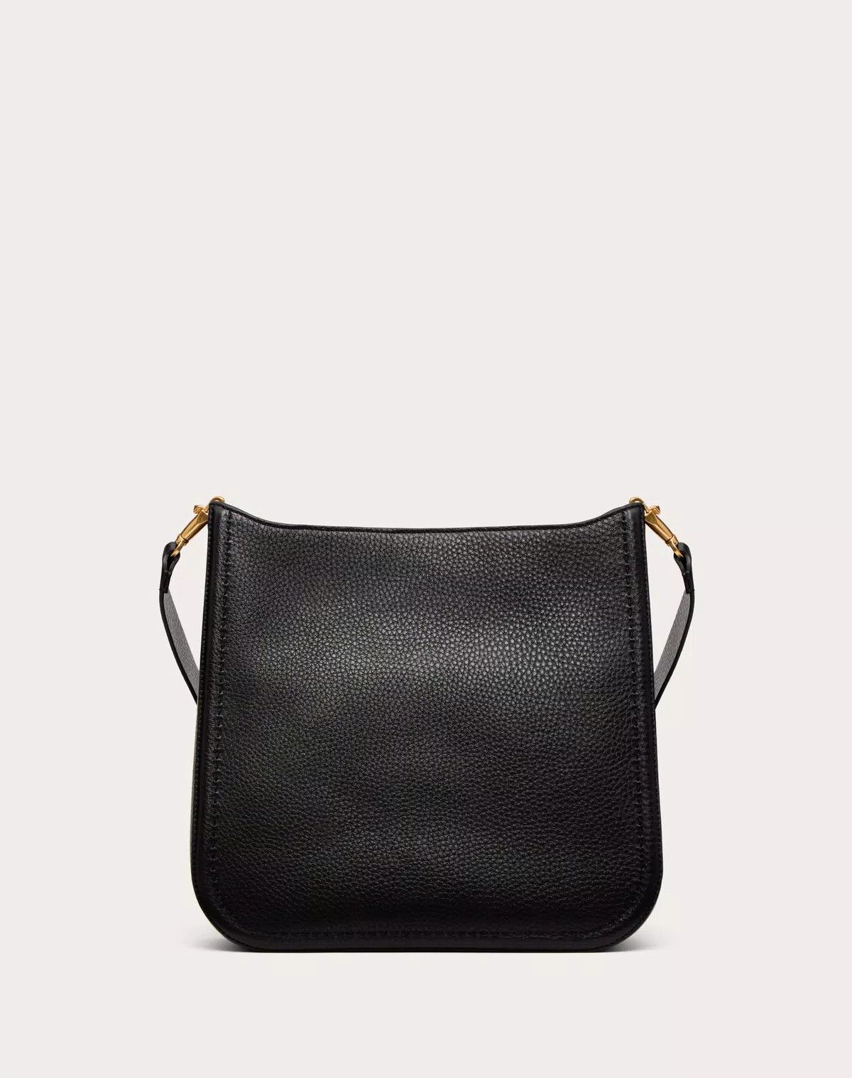 Valentino oc11z0725 Size:OS/ Hobo Bag In Grainy Calfskin in Black Size ONE SIZE - 3 Thumbnail