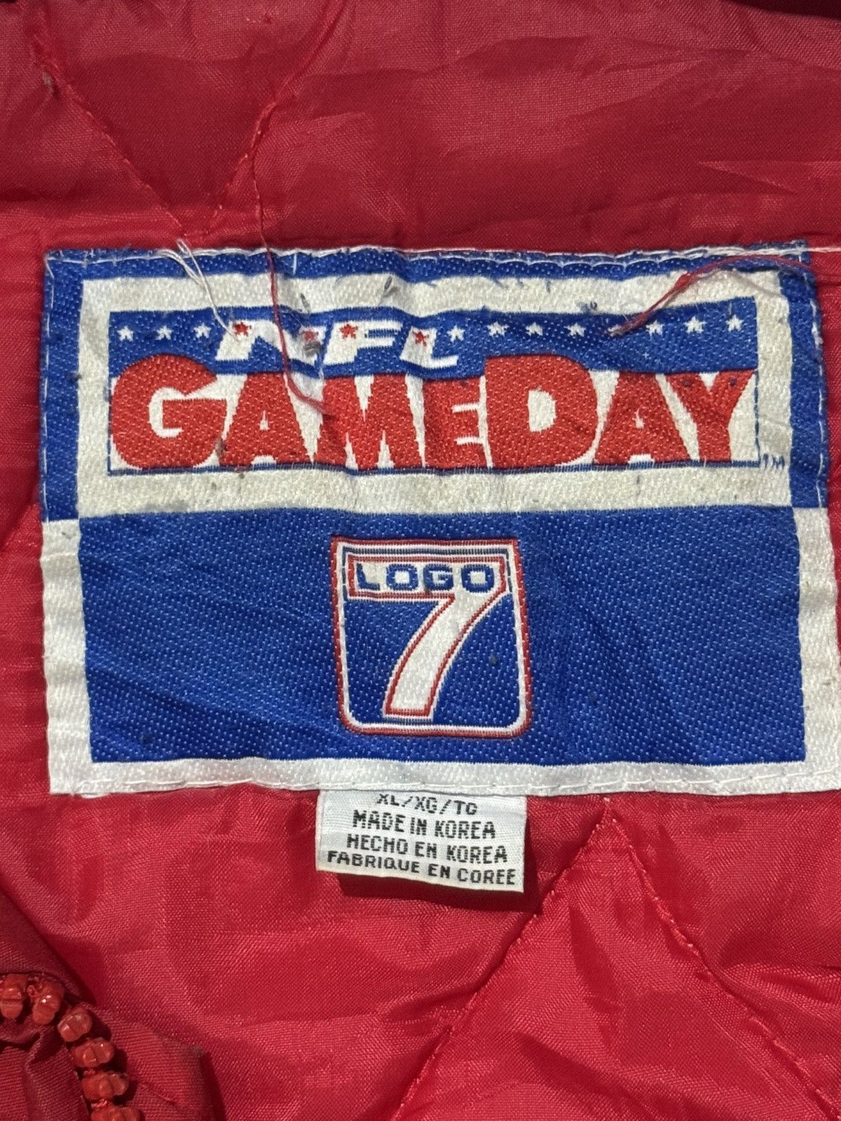 NFL Vintage San Francisco 49ers NFL Game day Logo 7 Niners Size US XL / EU 56 / 4 - 19 Thumbnail