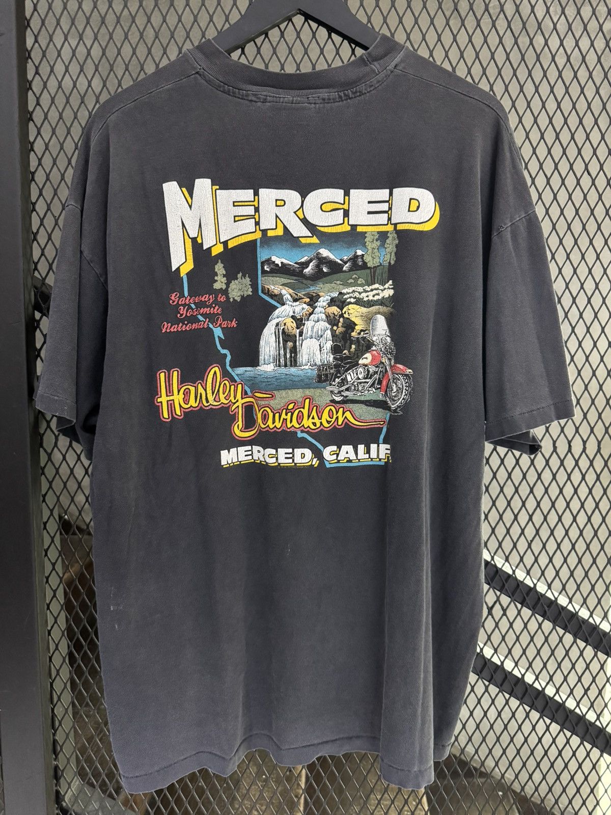 Harley Davidson Vintage 1993 Harley Davidson Fear Not Tee Size US XXL / EU 58 / 5 - 5 Thumbnail